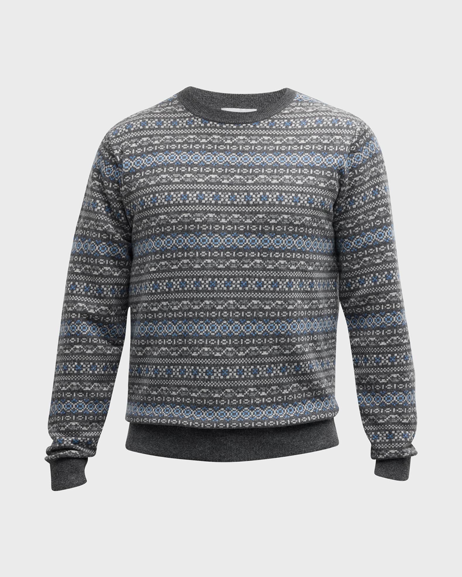 Peter Millar Men's Crown Heritage Cashmere Crewneck Sweater - Navy main image 1