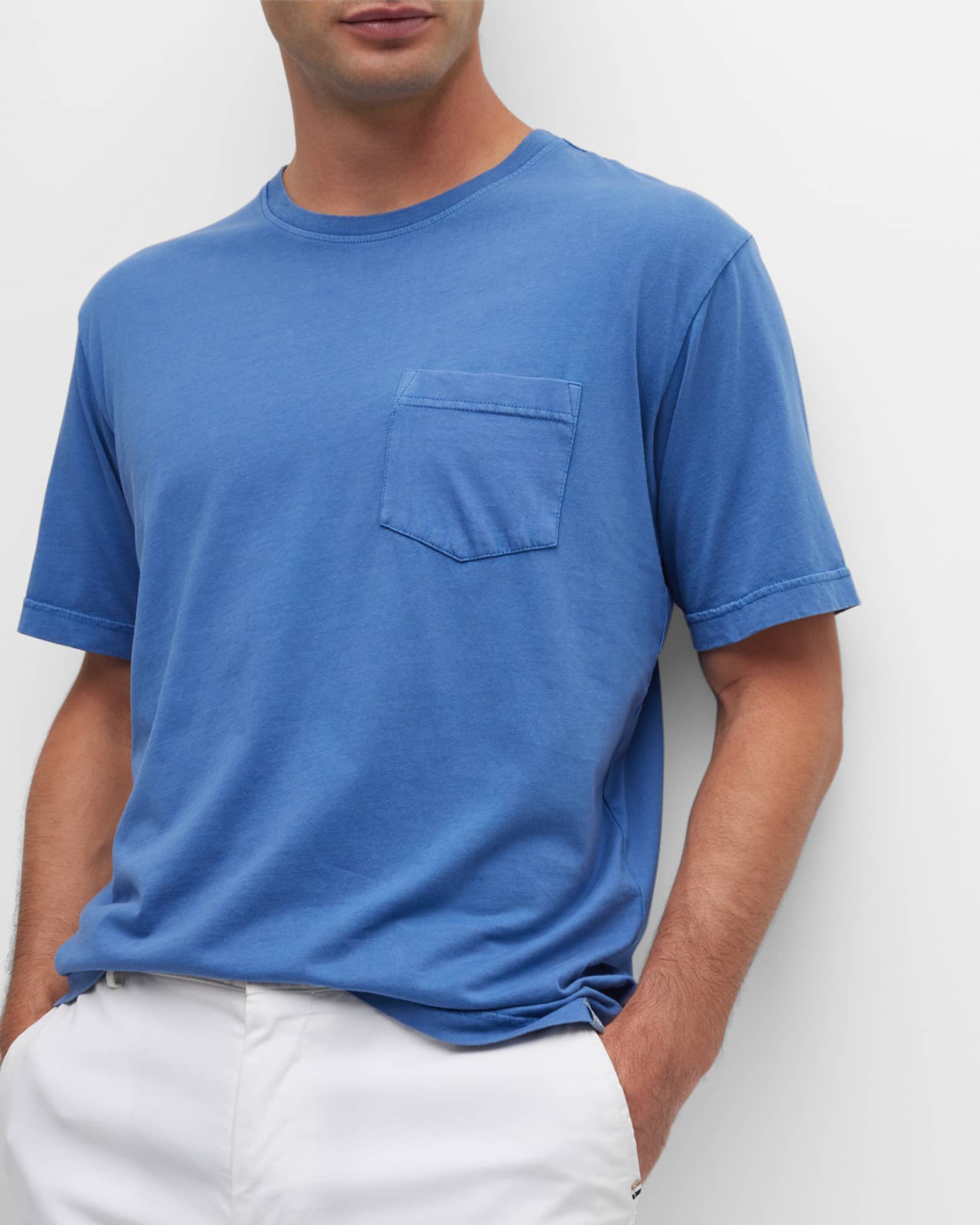 Peter Millar Men's Seaside Pocket T-Shirt | Neiman Marcus