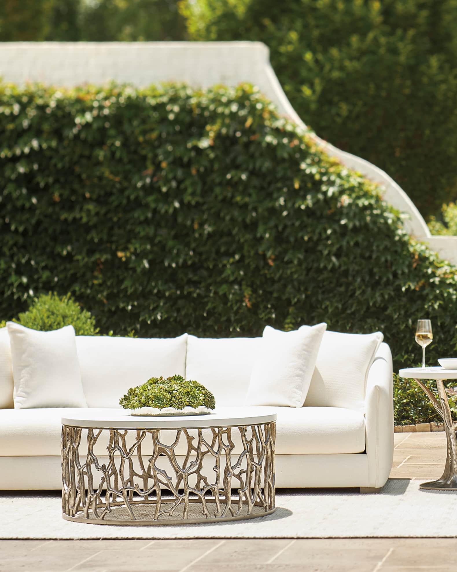 Bernhardt Exteriors Milos Outdoor Cocktail Table | Neiman Marcus