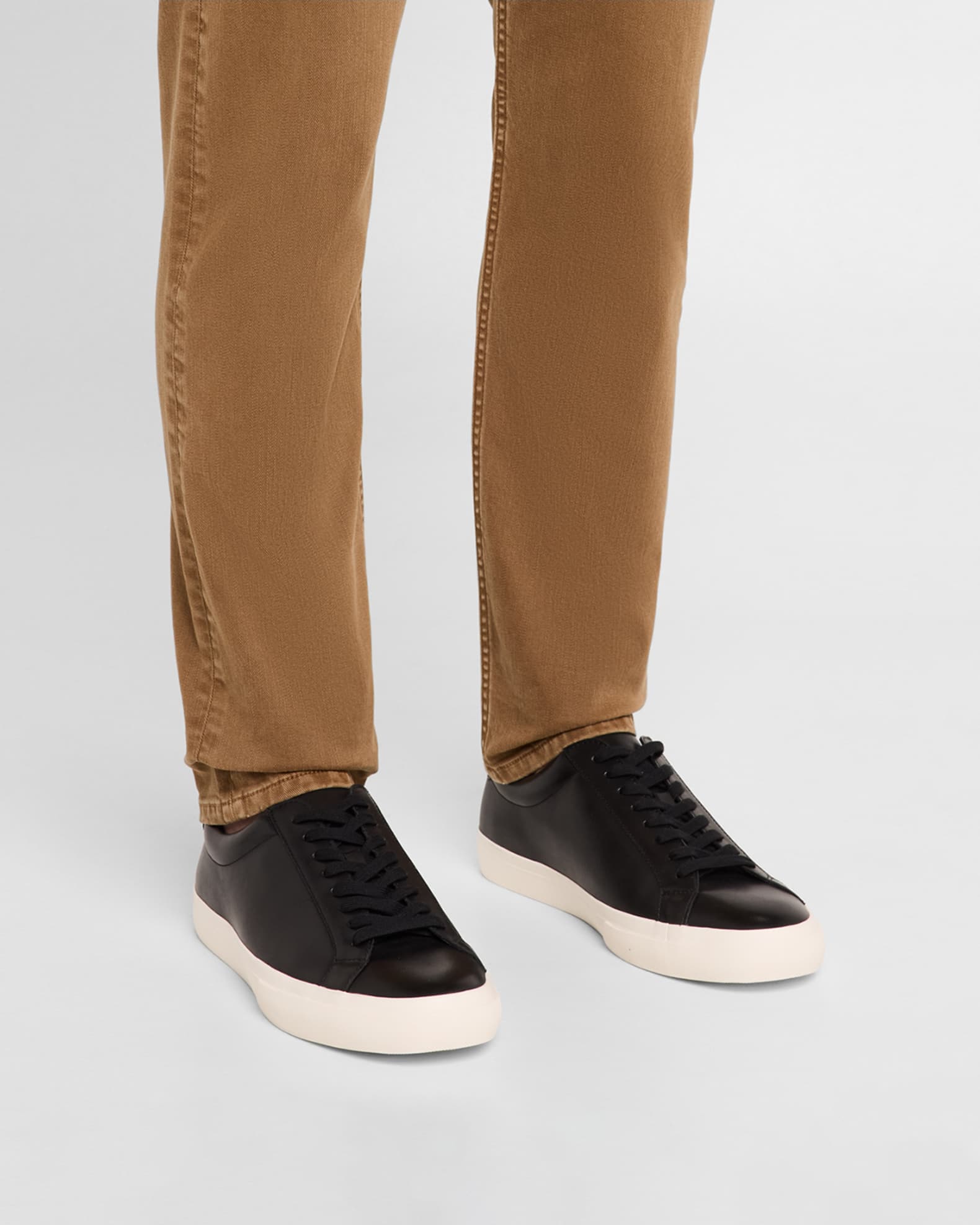 Vince Men's Fulton Leather Sneakers | Neiman Marcus