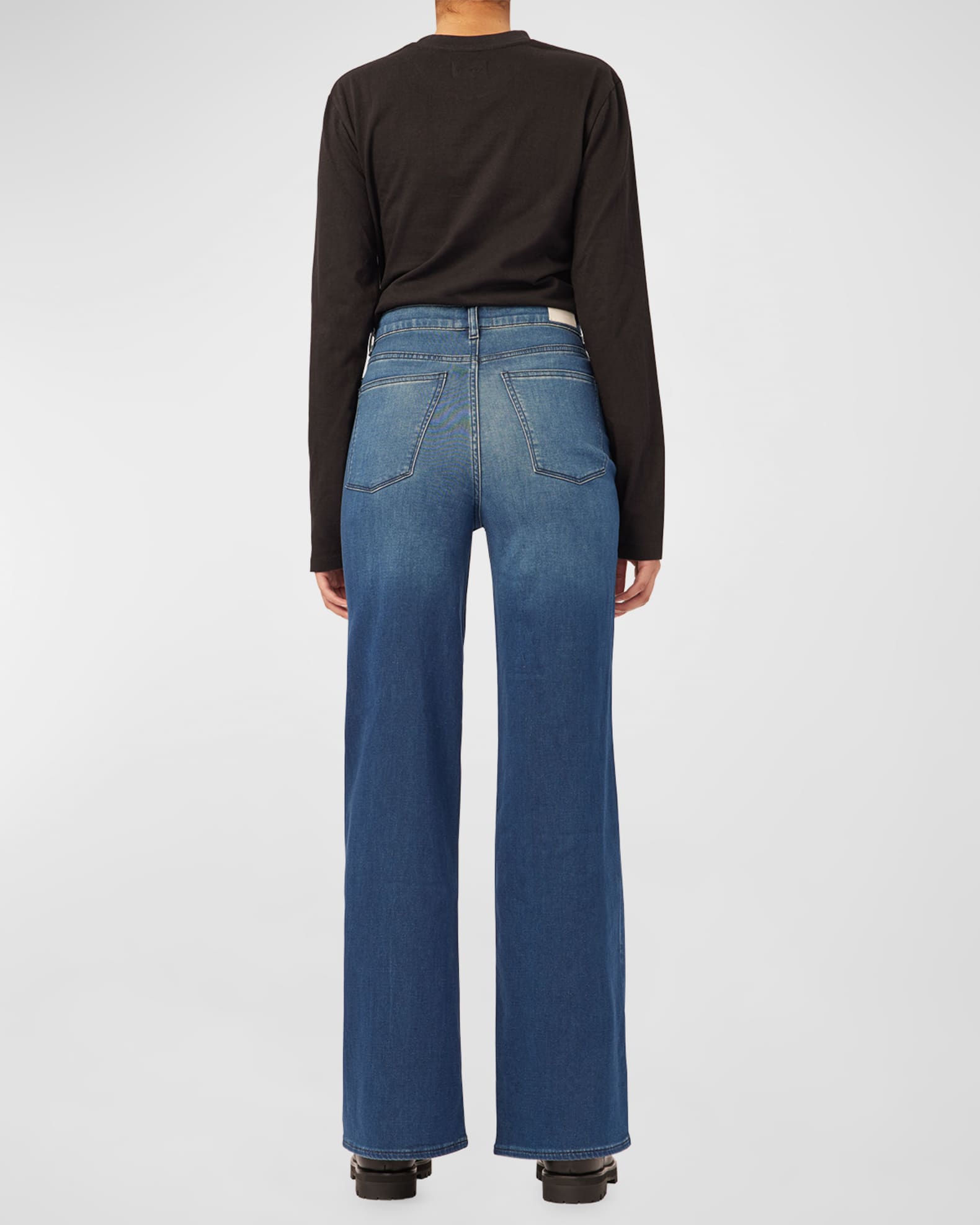 DL1961 Hepburn Vintage Wide-Leg Jeans | Neiman Marcus