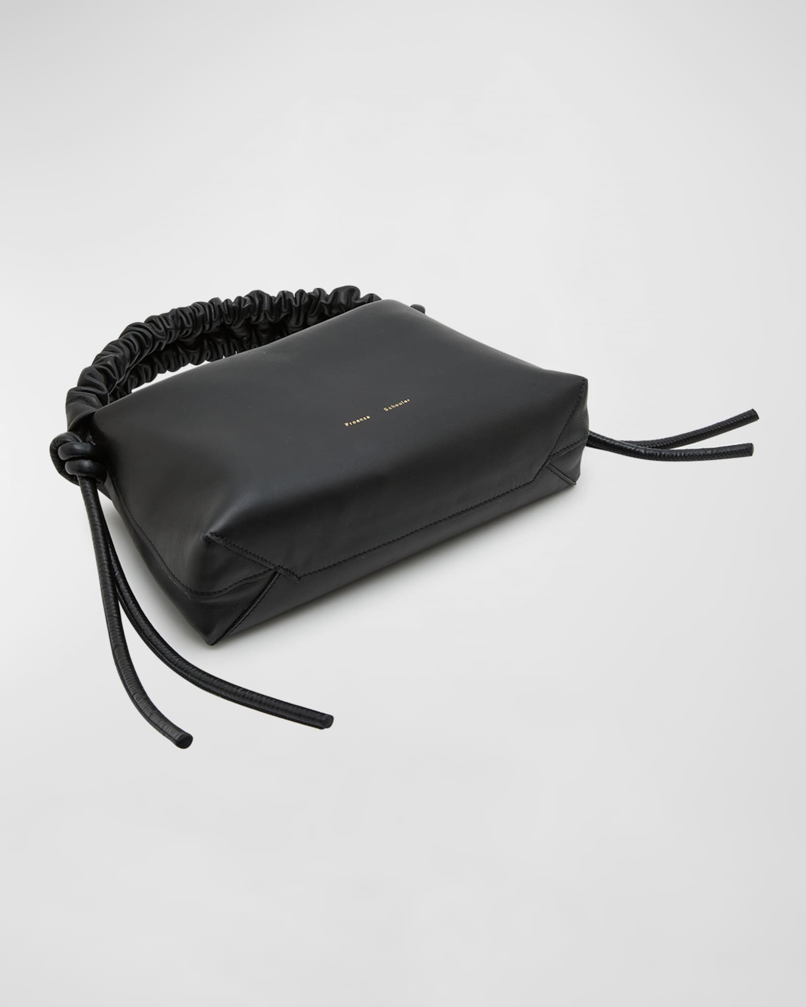 Proenza Schouler Mini Drawstring Leather Top-Handle Bag | Neiman Marcus