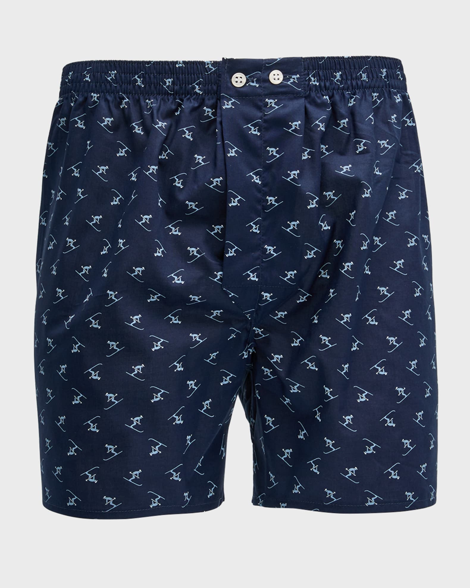 Derek Rose Men's Nelson 95 Ski-Print Boxers