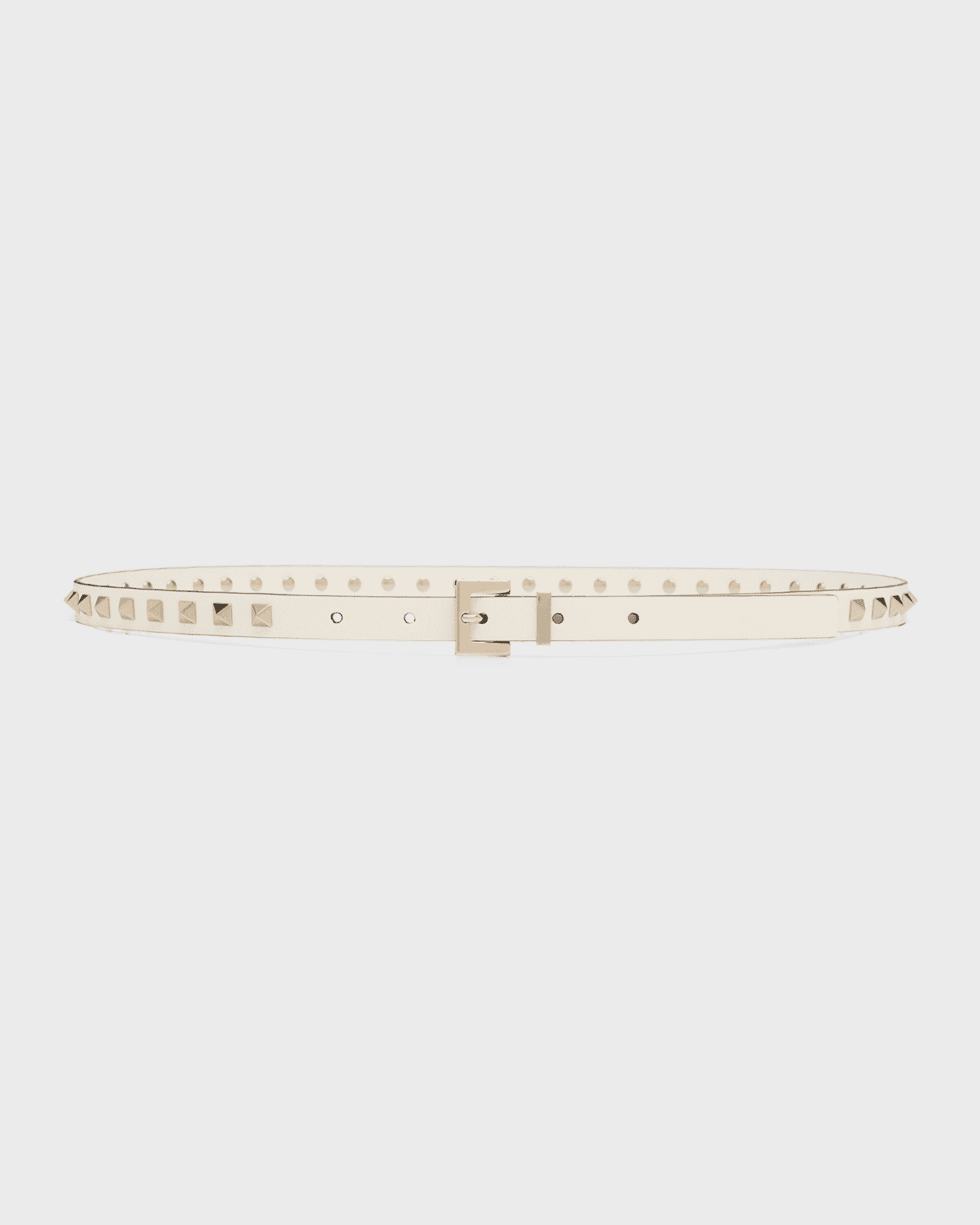 Valentino Garavani Rockstud Skinny Leather Belt