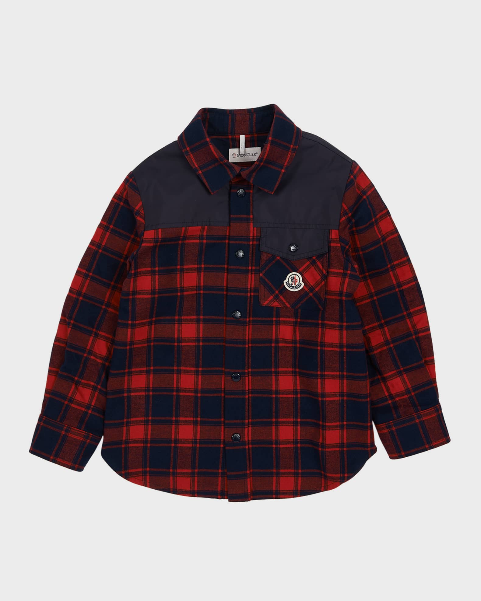 Moncler flannel hot sale