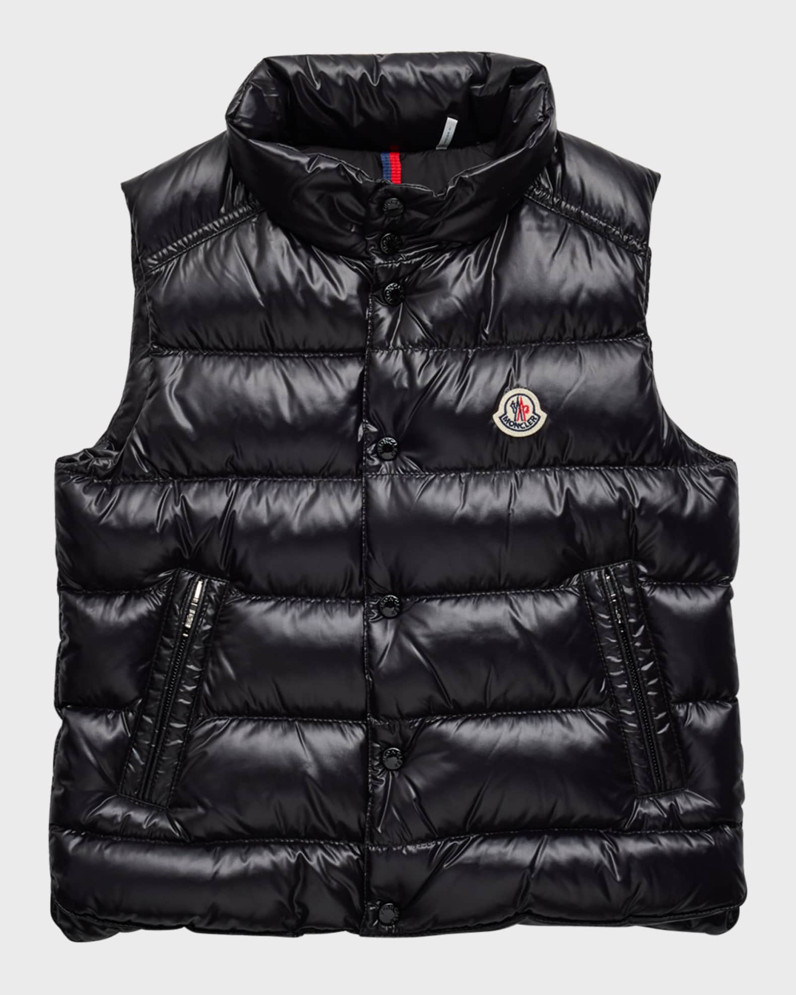 Kid's Tib Logo Quilted Vest | Neiman Marcus