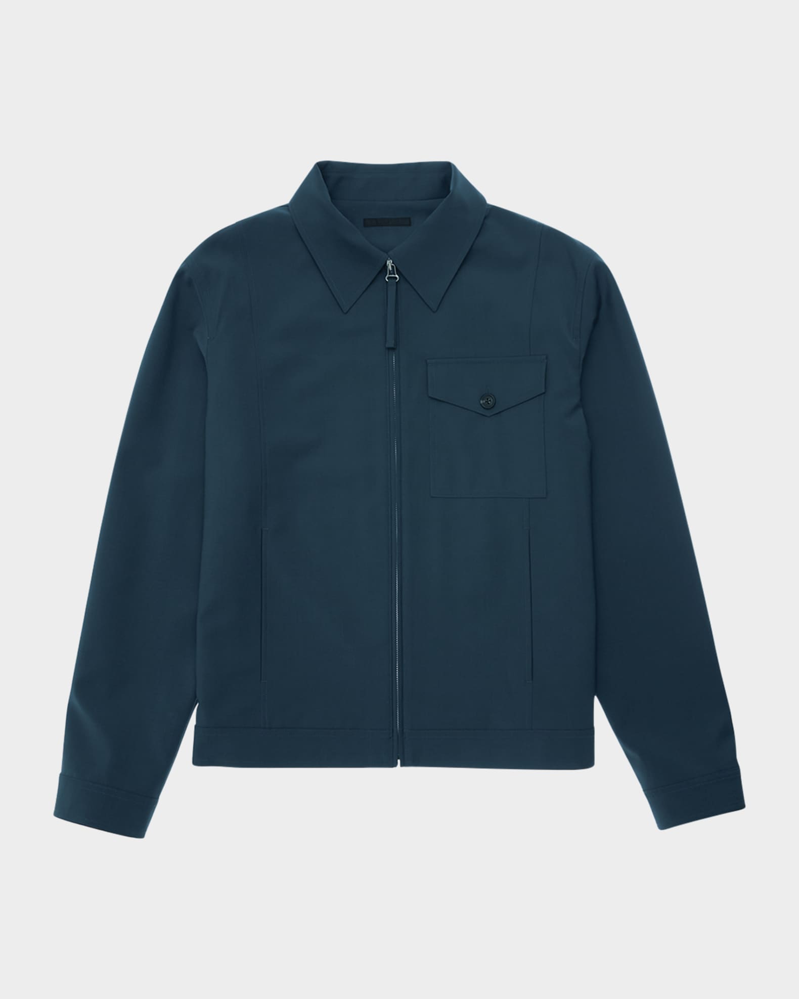 Helmut Lang Men's Tailored Zip Jacket | Neiman Marcus
