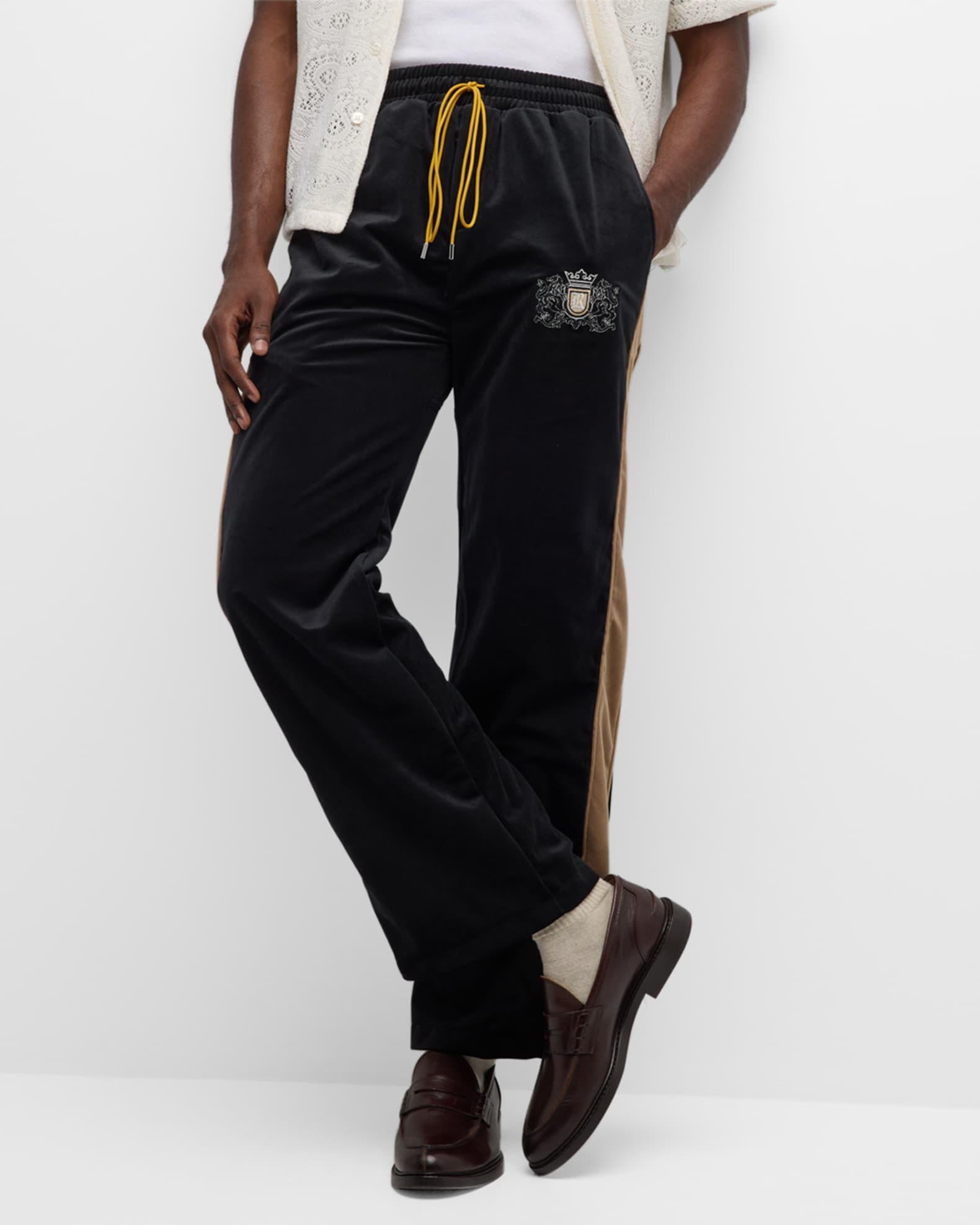 Velvet training pants deals