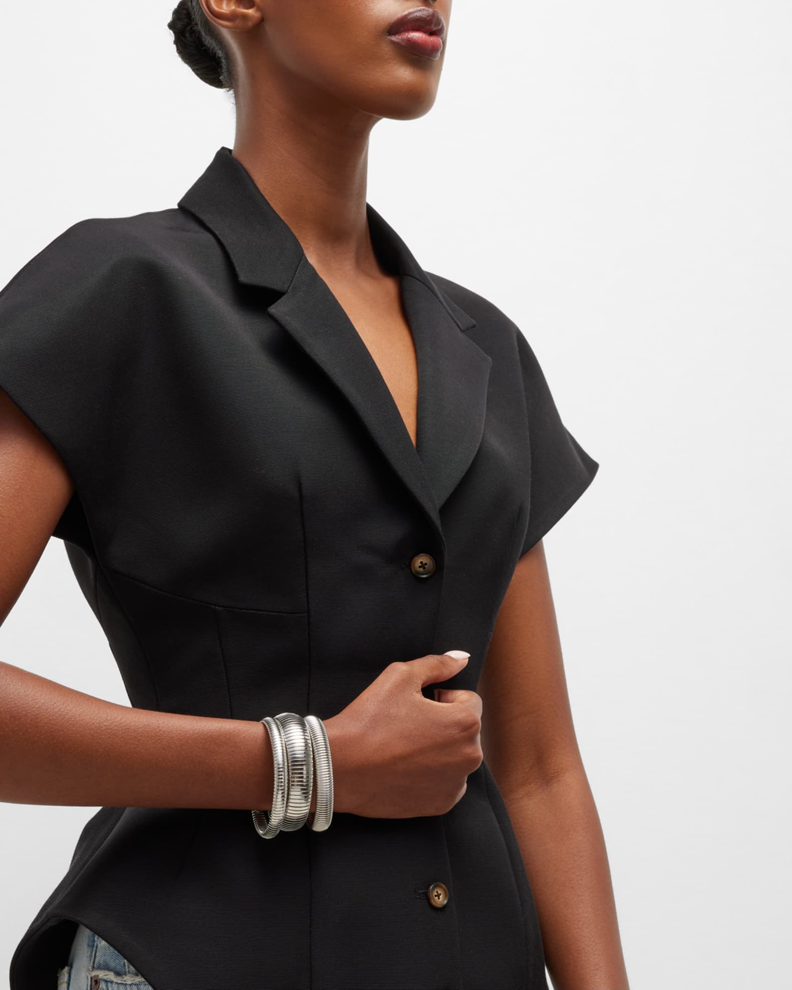 Ben-Amun 24K Gold-Plated Bangle Bracelet | Neiman Marcus