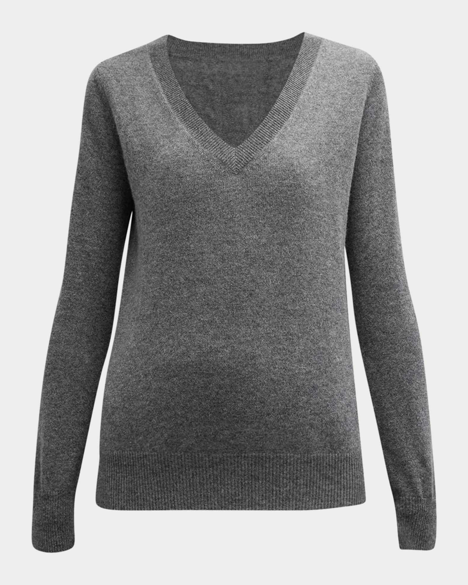 Cashmere Classic V-Neck Sweater 0