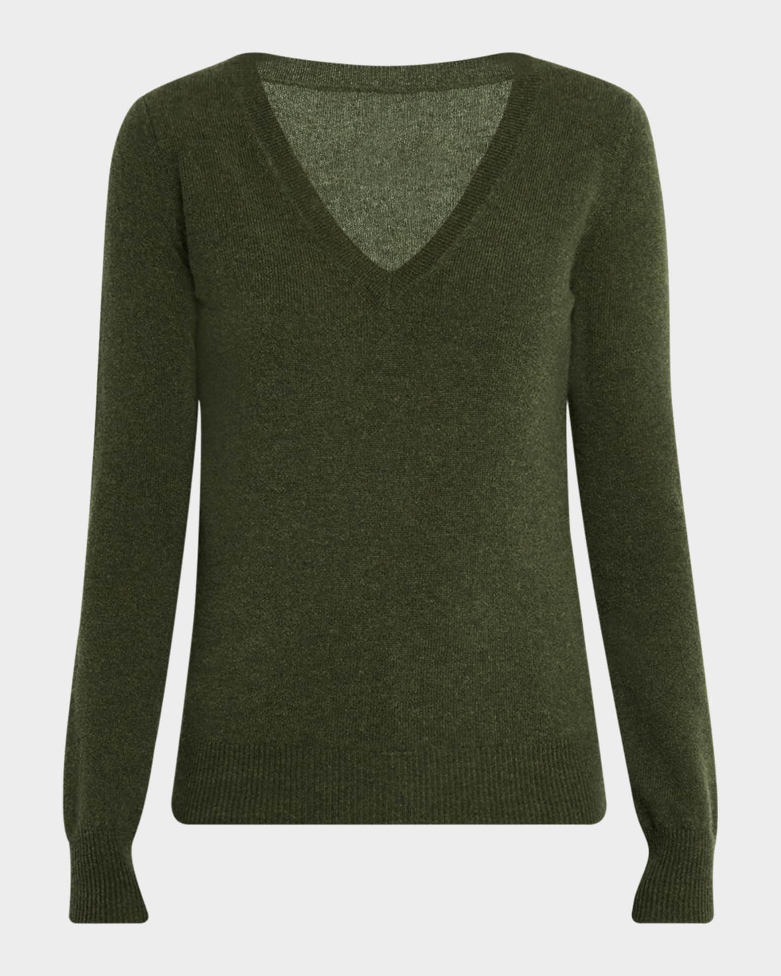 Cashmere Classic V Neck Sweater