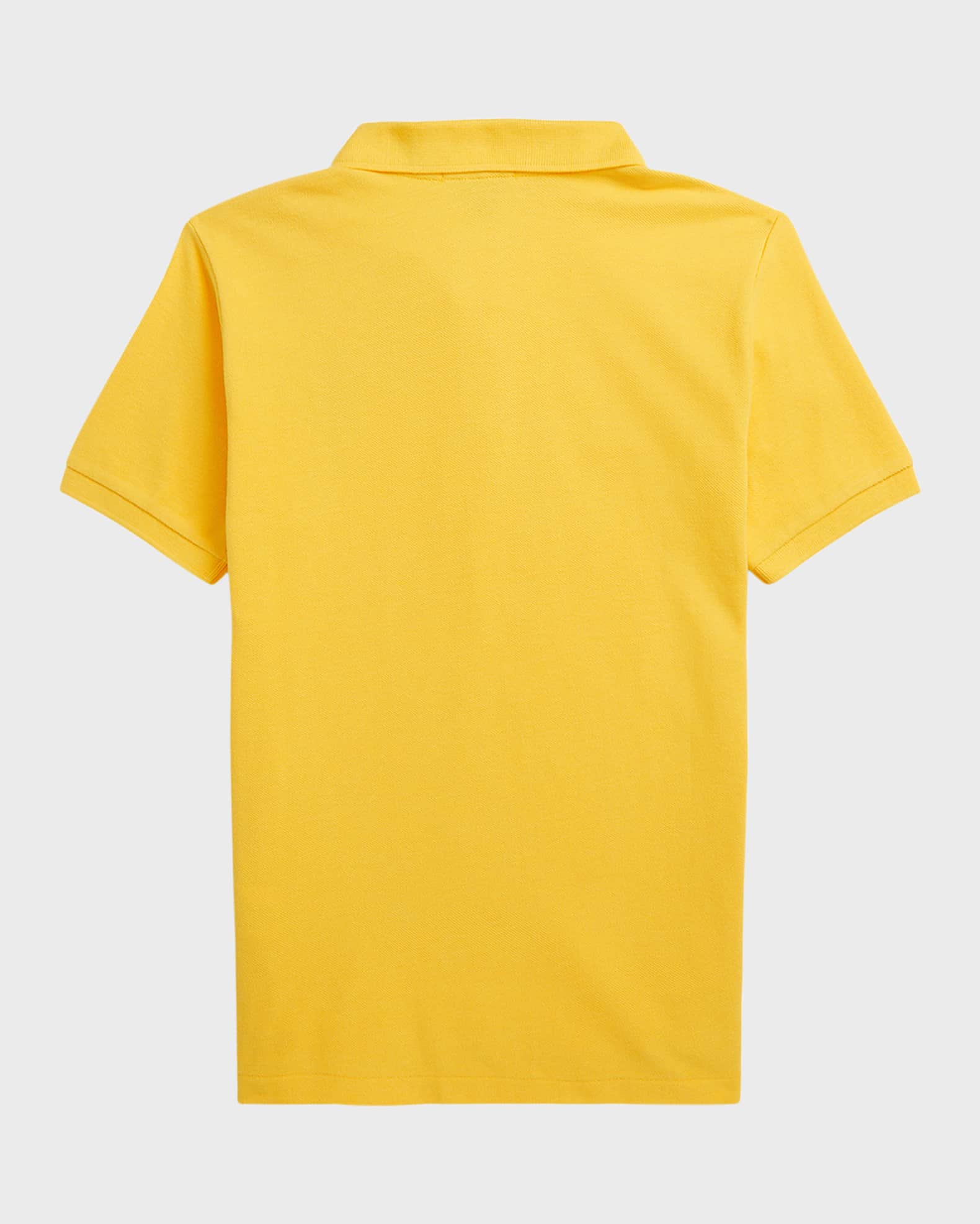 Ralph Lauren Childrenswear Boy's Embroidered Bear Mesh Polo Shirt, Size ...