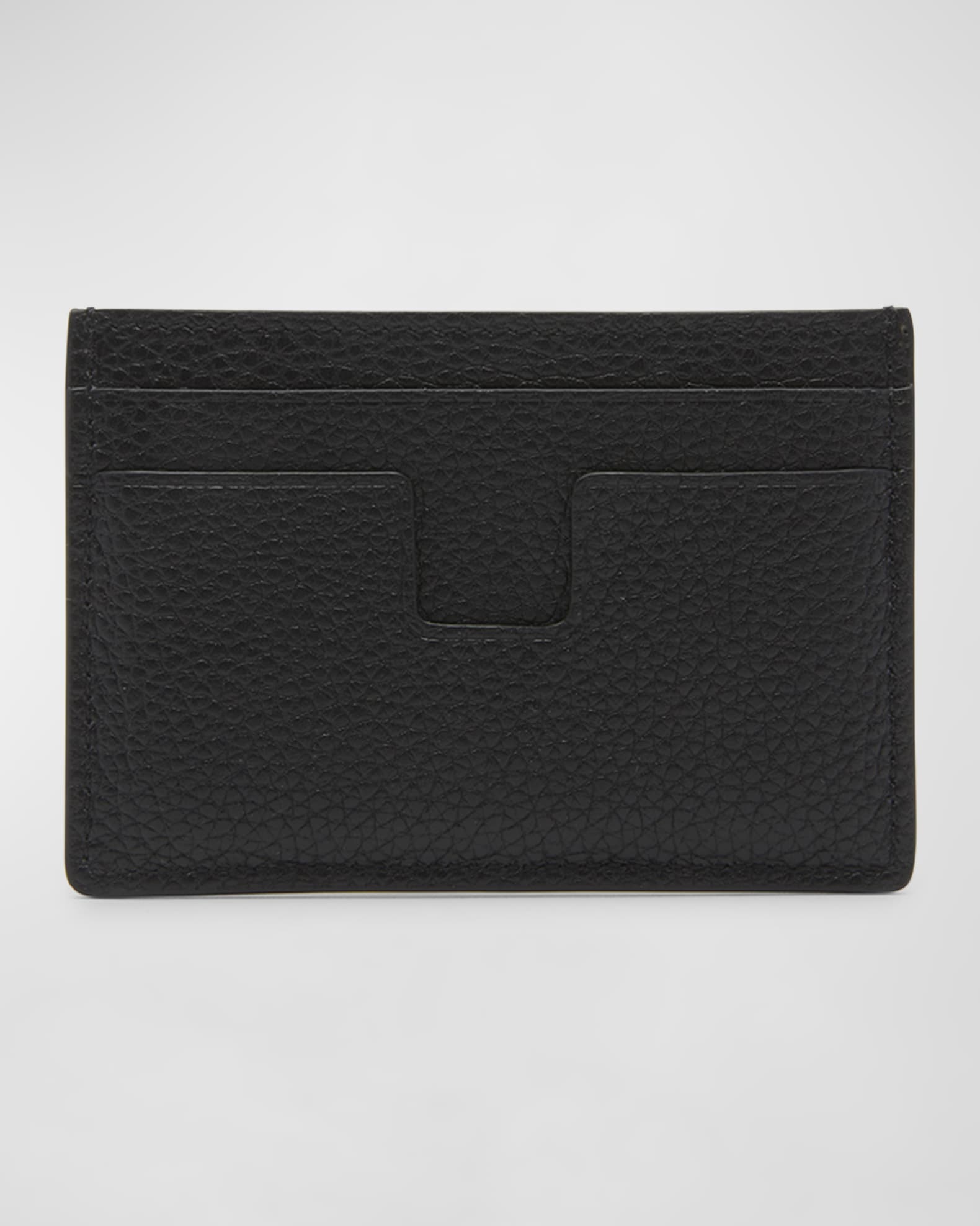 Toile Iconographe Cardholder With Leather Details for Man in Beige/black