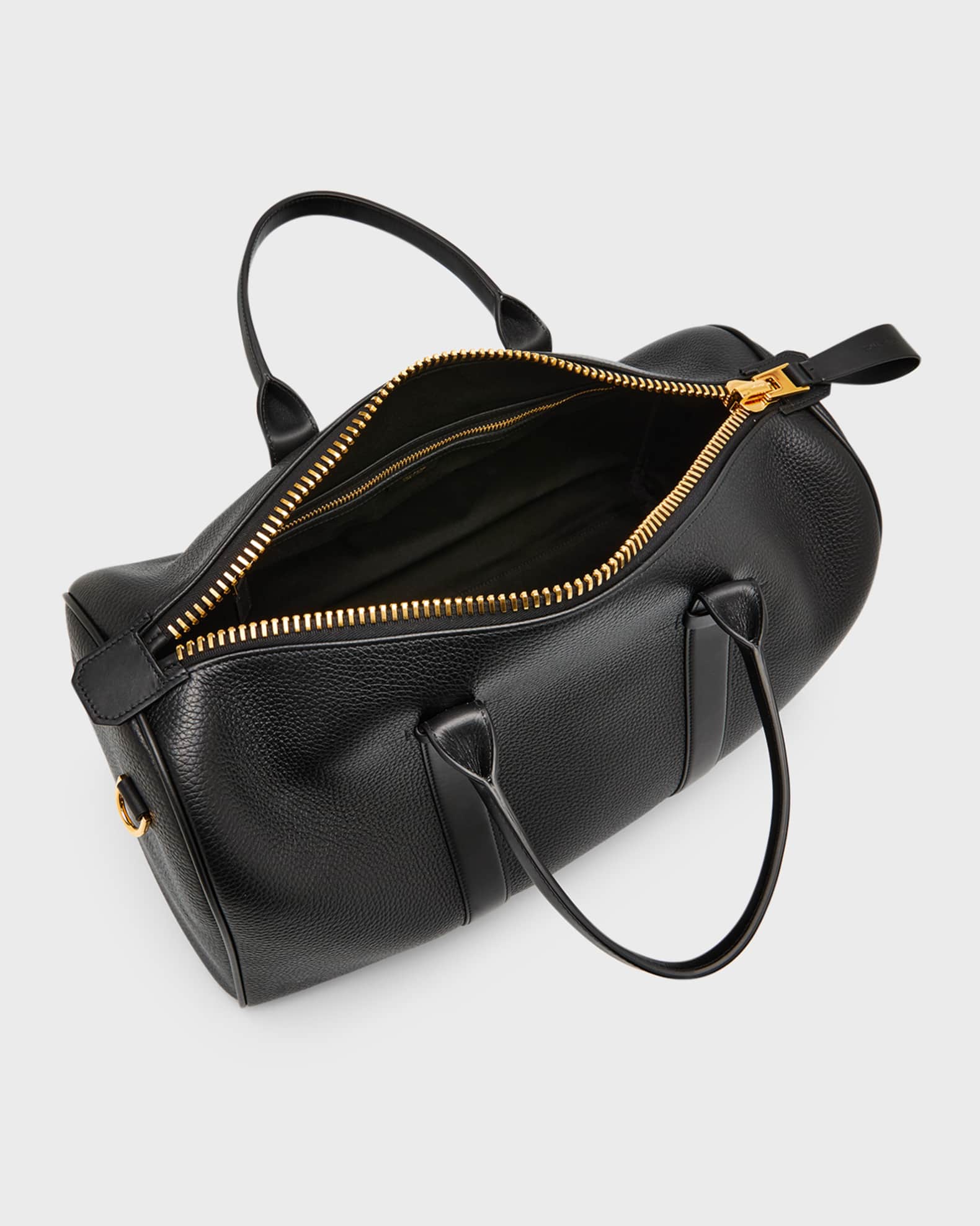 TOM FORD Men s Buckley Large Leather Duffel Bag Neiman Marcus