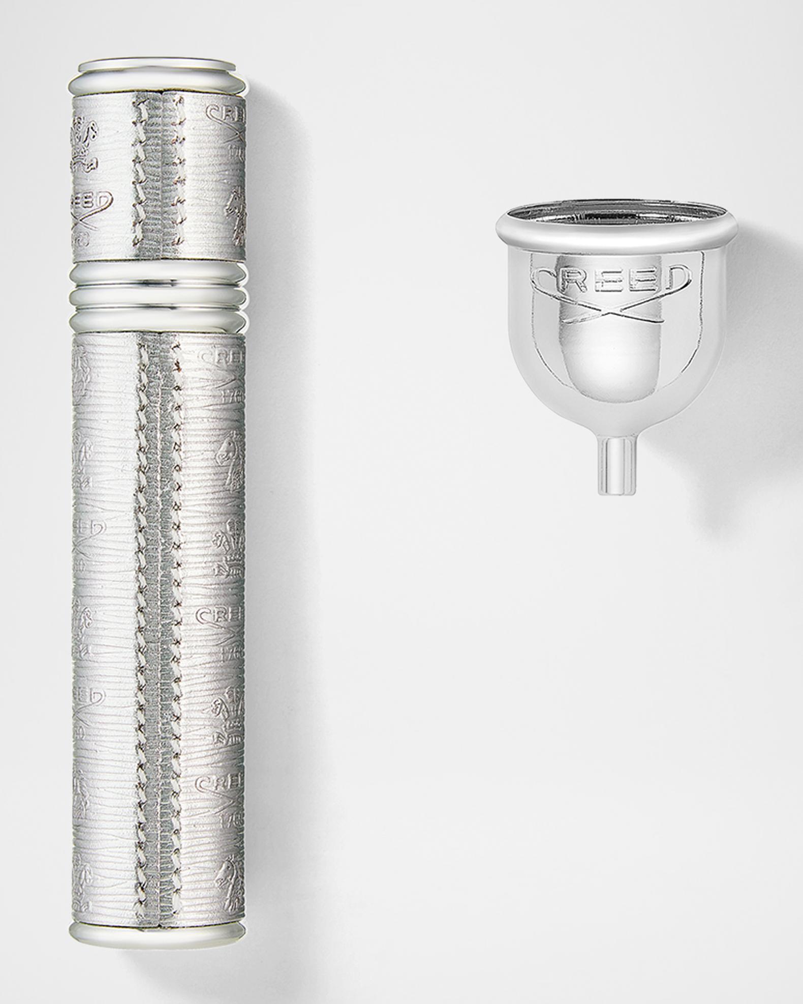 CREED Empty Silver Refillable Pocket Spray Case, 0.33 oz. | Neiman Marcus