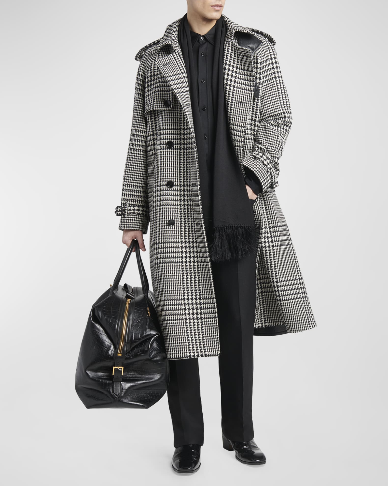 Tom ford trench coat mens top