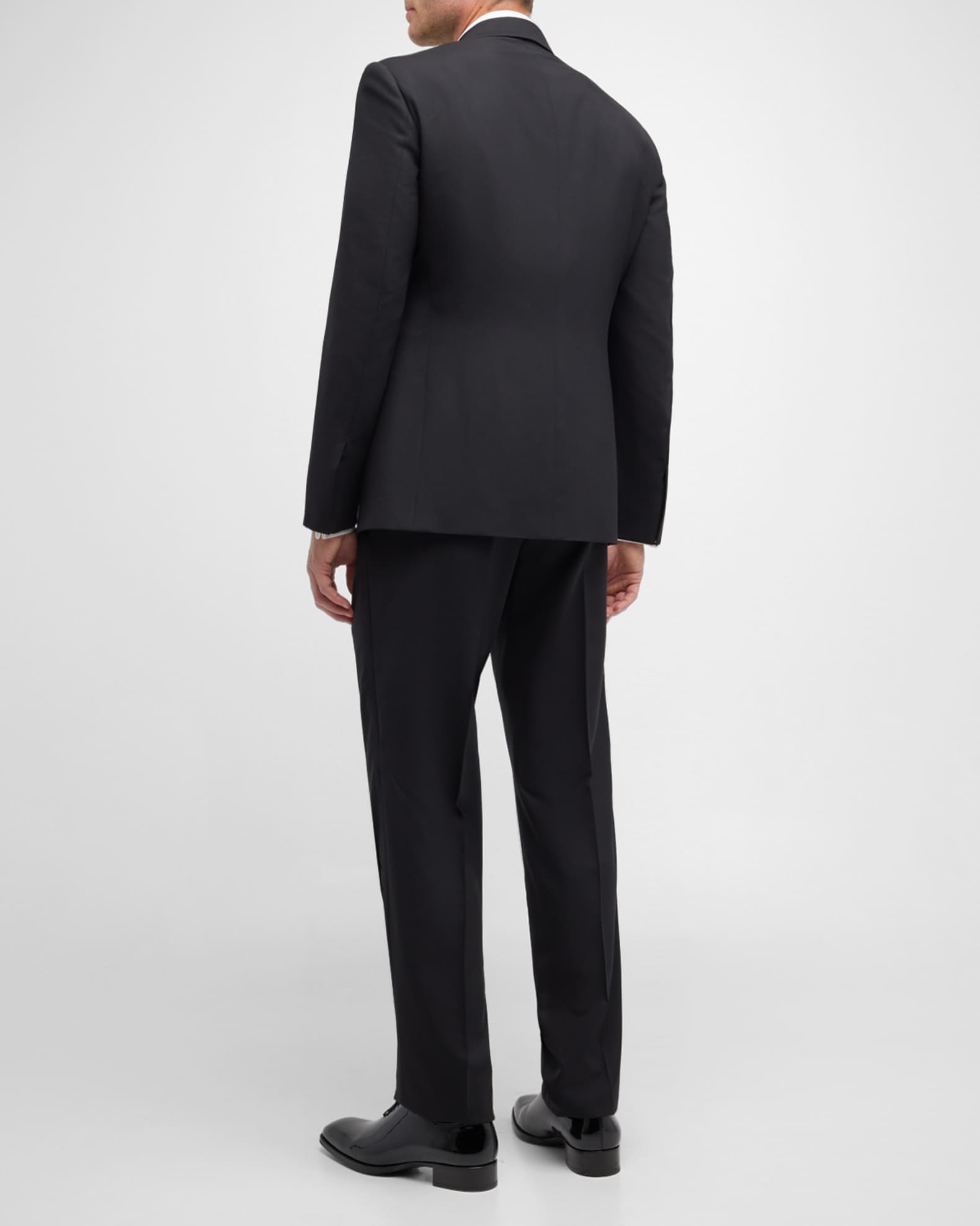 Ralph Lauren Purple Label Men's Tailored Wool Barathea Tuxedo