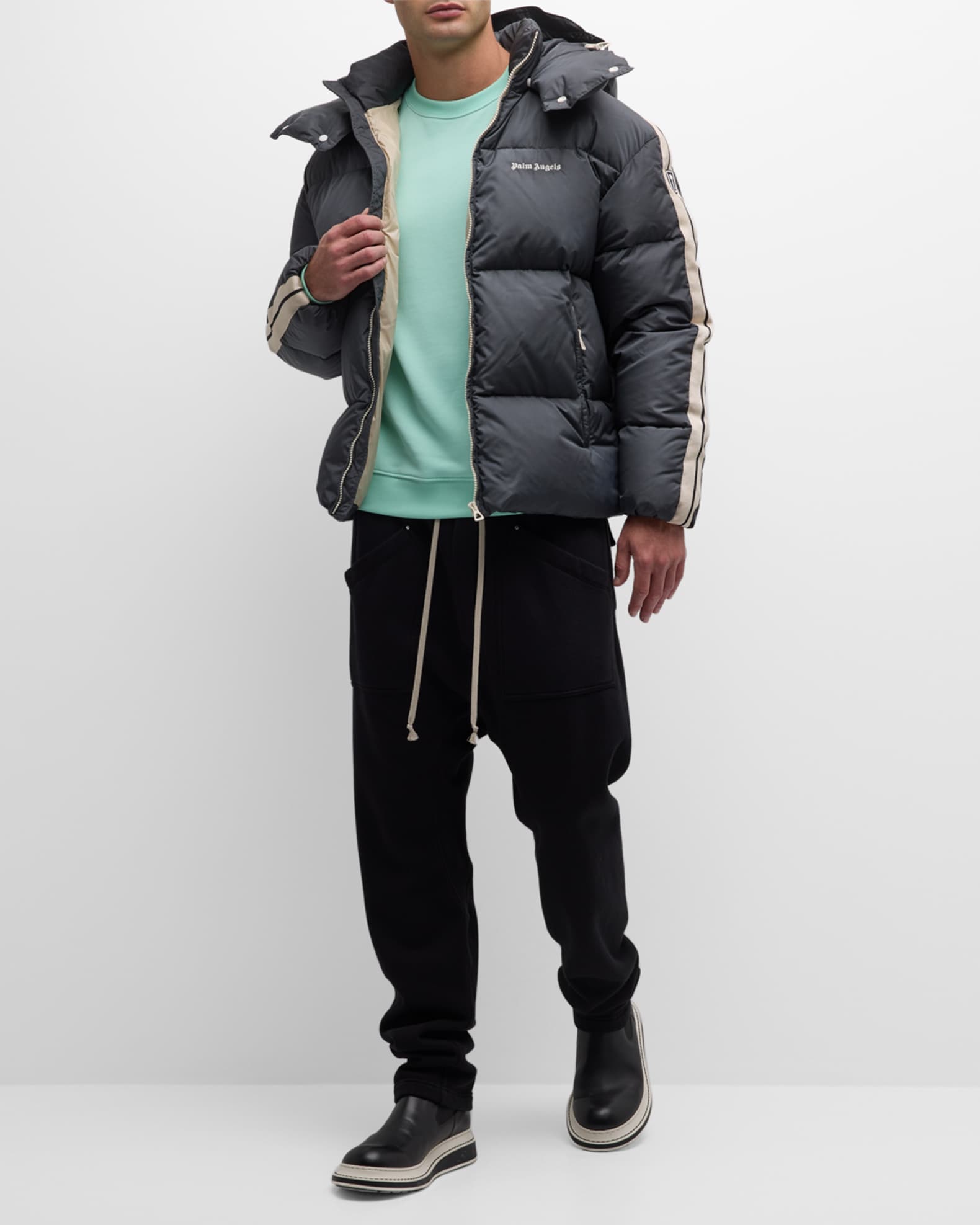 Palm angels clearance hooded jacket