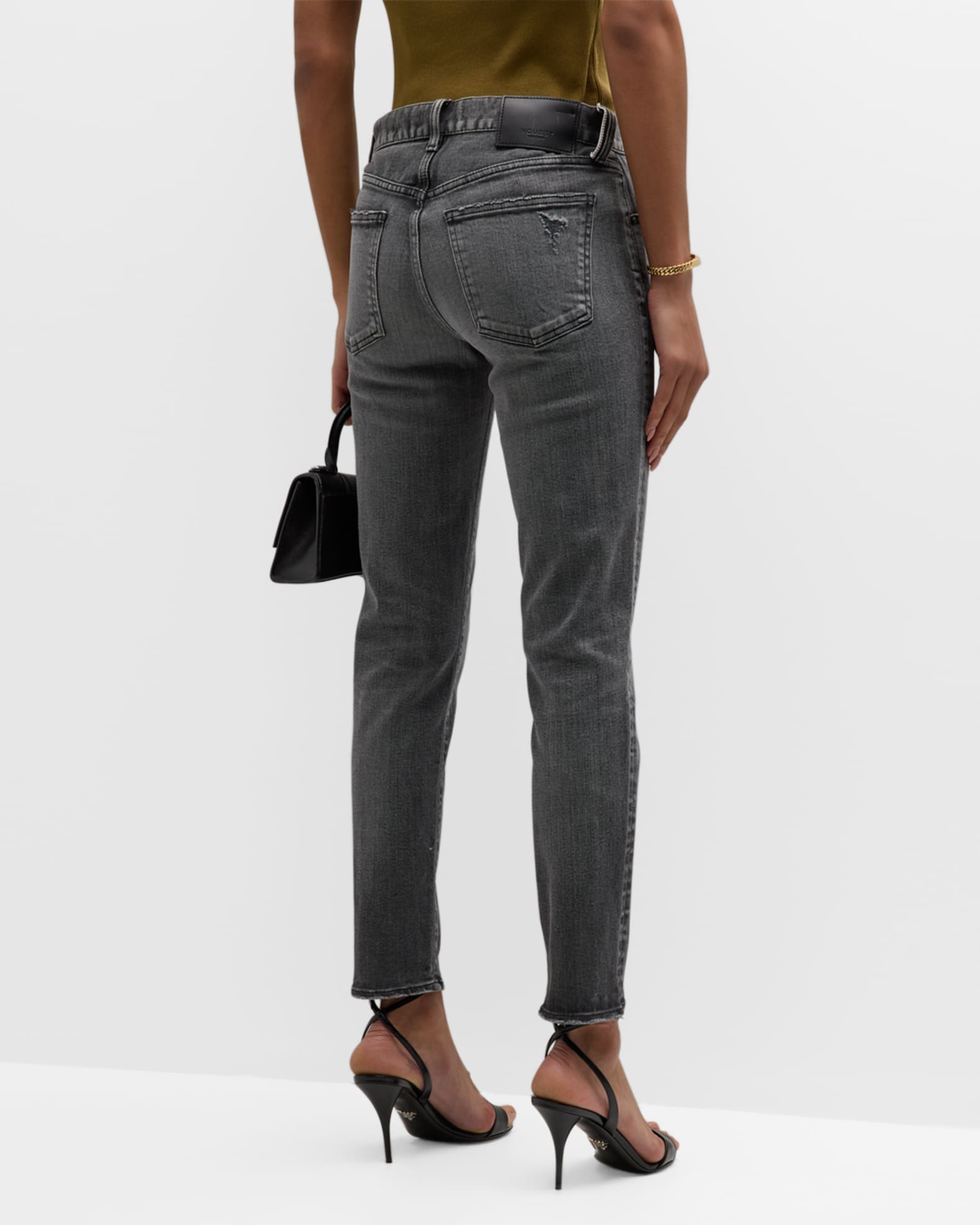 MOUSSY VINTAGE Midland Skinny Ankle Jeans | Neiman Marcus