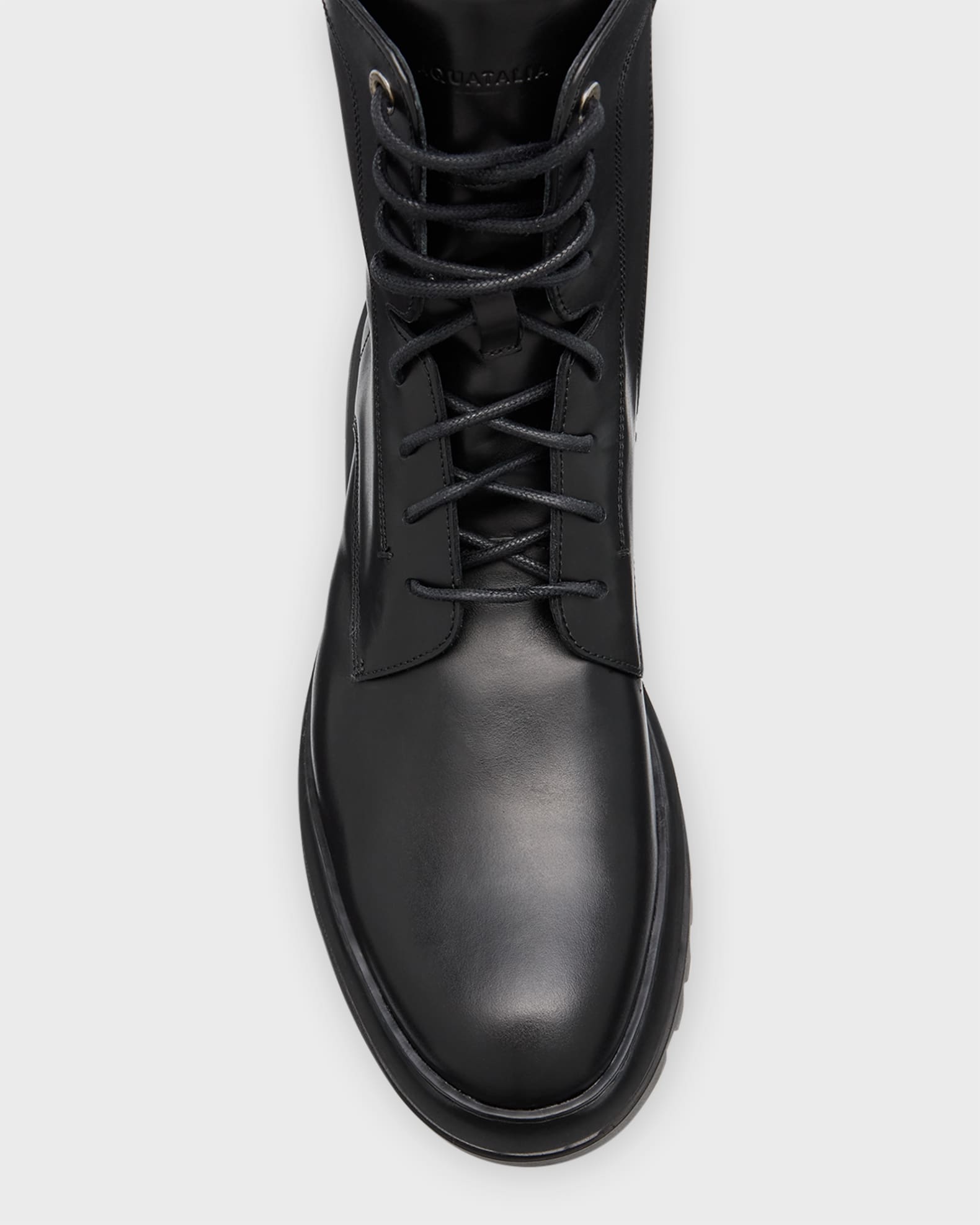 Aquatalia combat boots new arrivals
