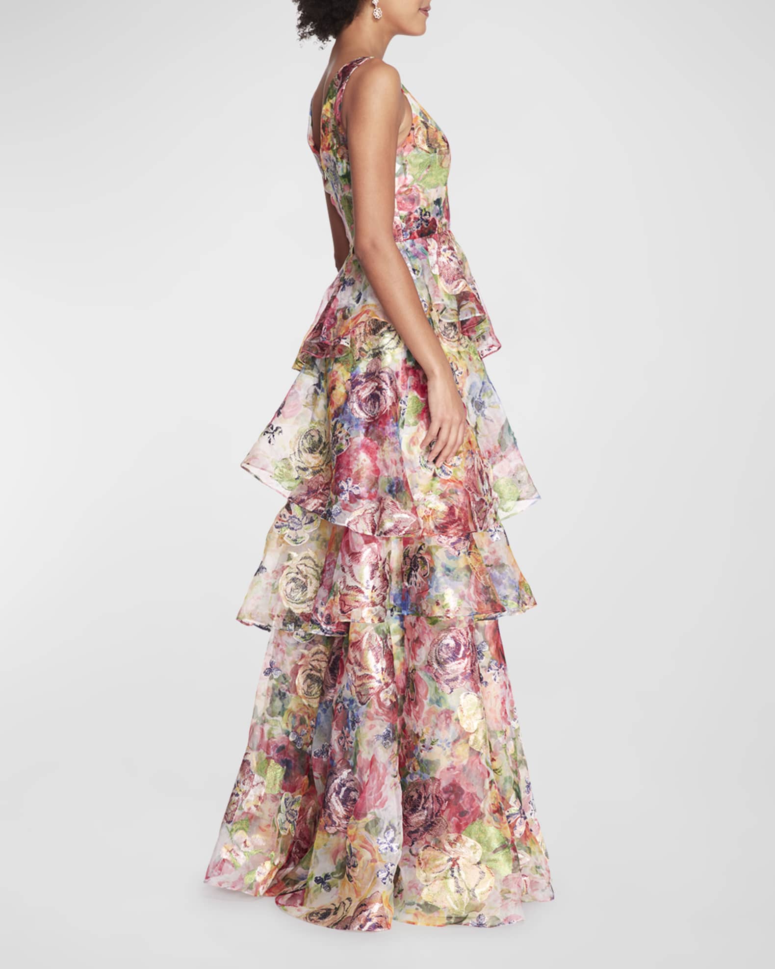 marchesa organza gown