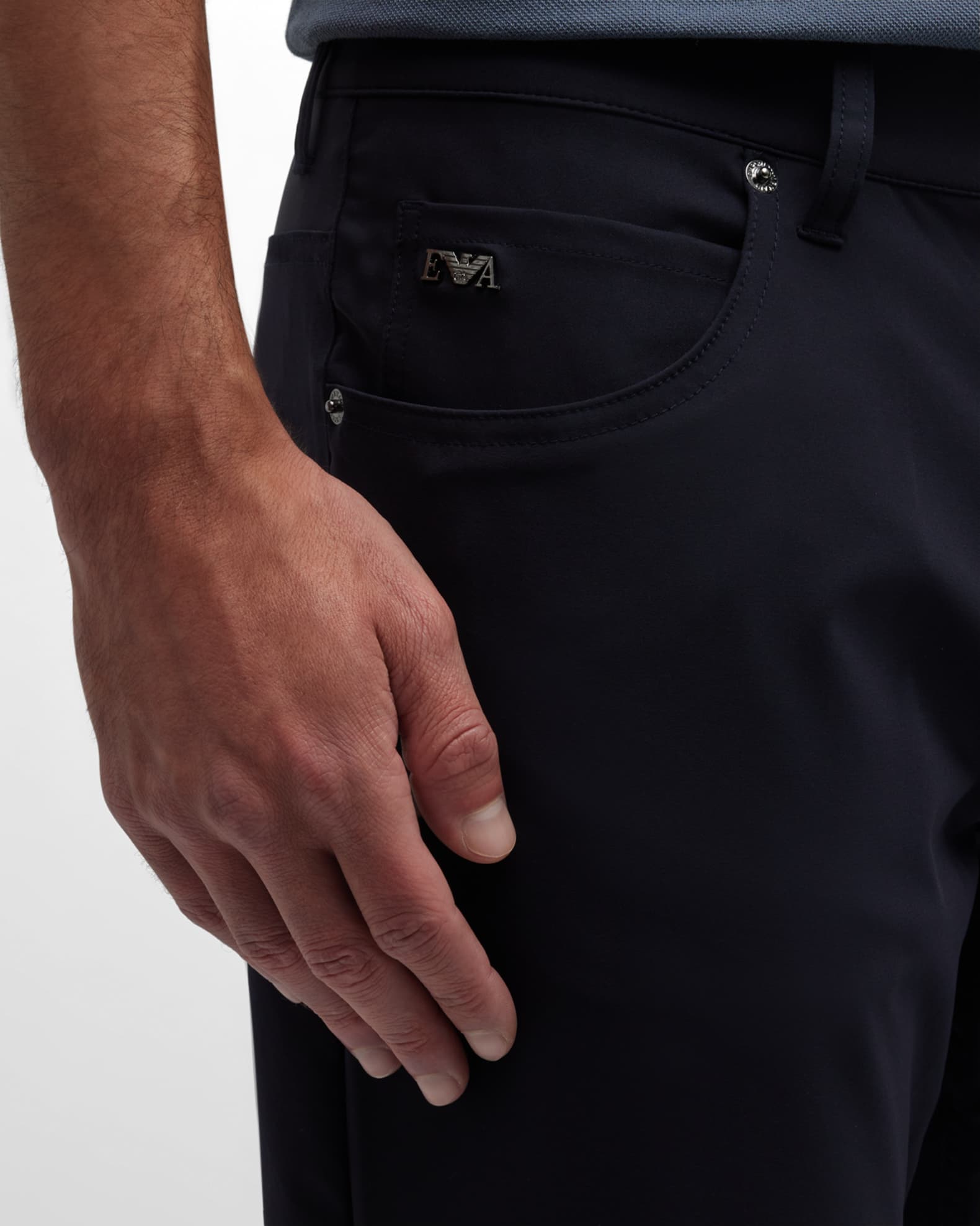 Emporio Armani Men's 5-Pocket Tech Pants | Neiman Marcus