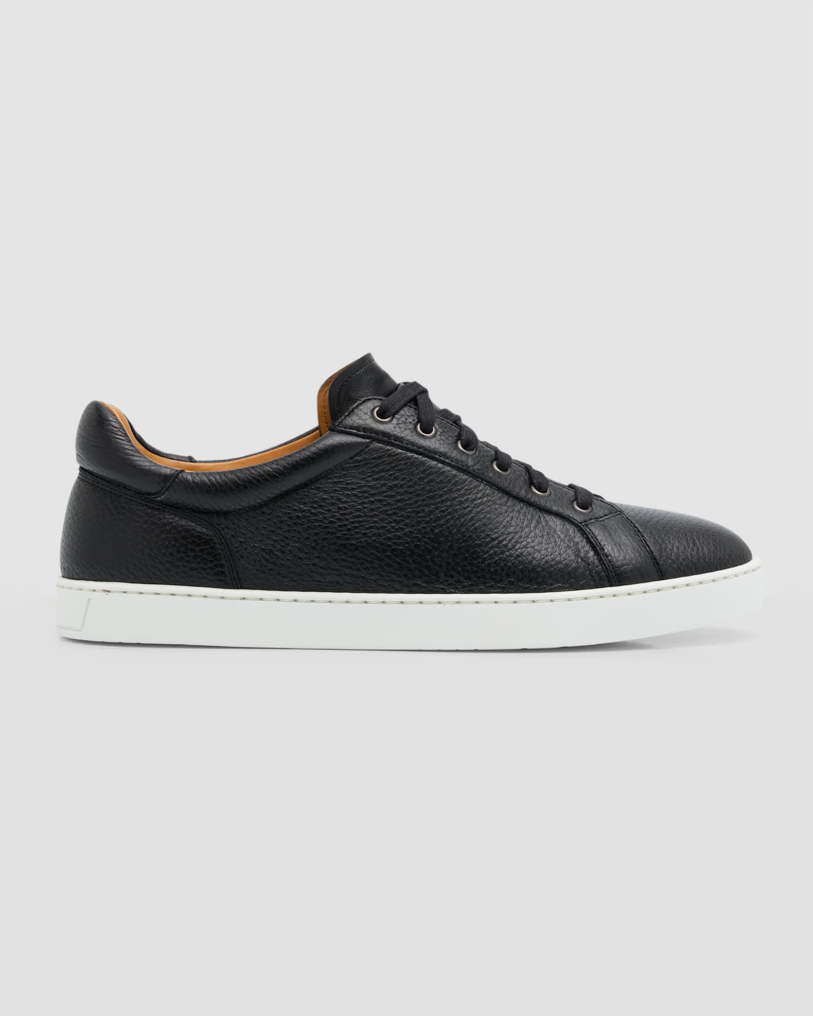 Men's Leve Soft Leather Low-Top Sneakers 0