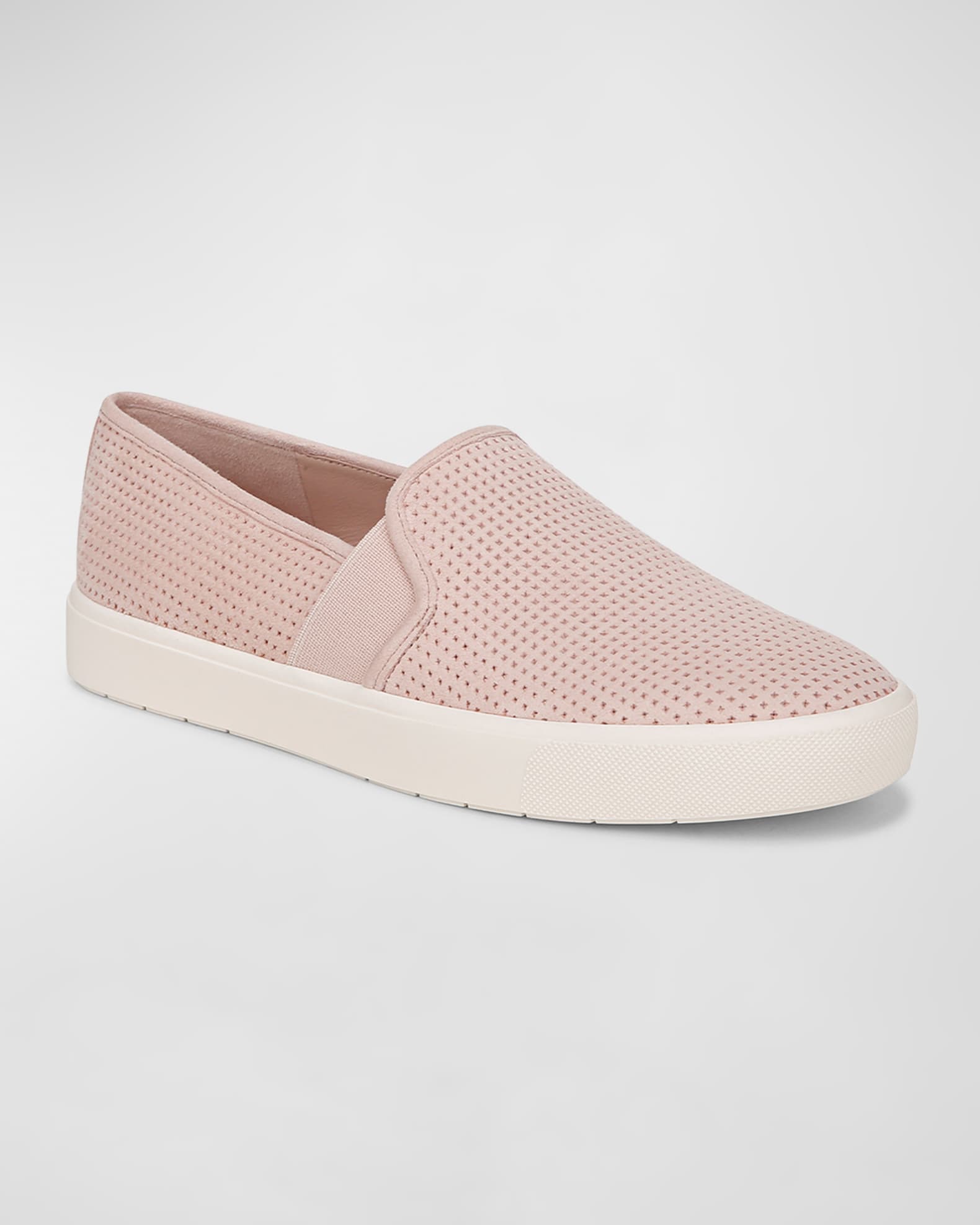 Vince Blair Suede Slip On Sneakers Neiman Marcus