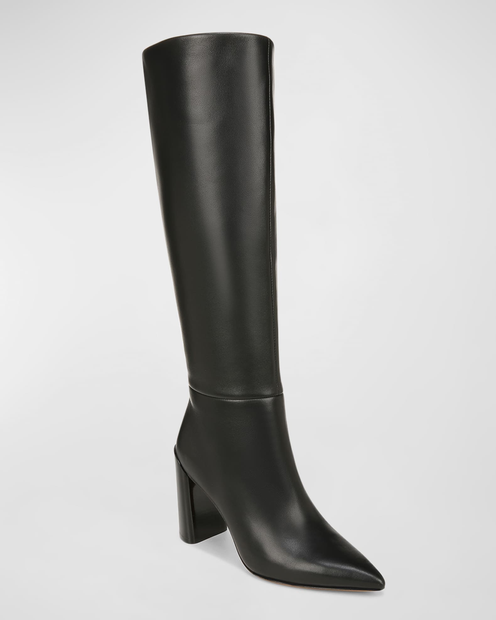 Vince Pilar Leather Knee Boots | Neiman Marcus