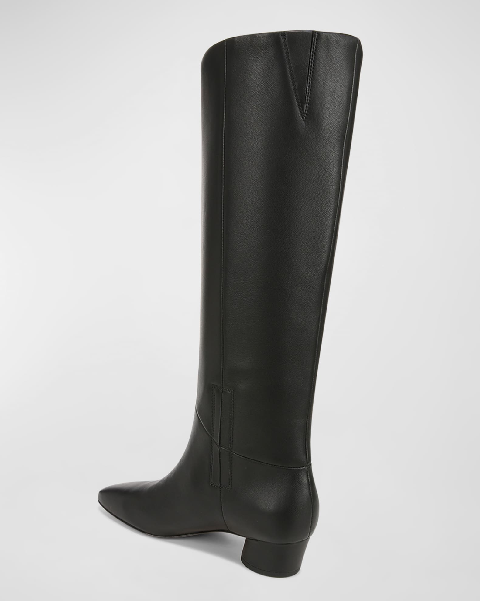 Vince Ramona Wide Calf Leather Knee Boots | Neiman Marcus