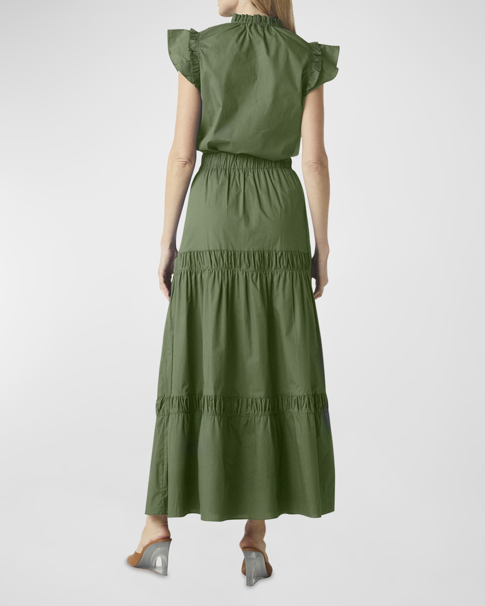 Messina polka dot linen dress, Buy Online