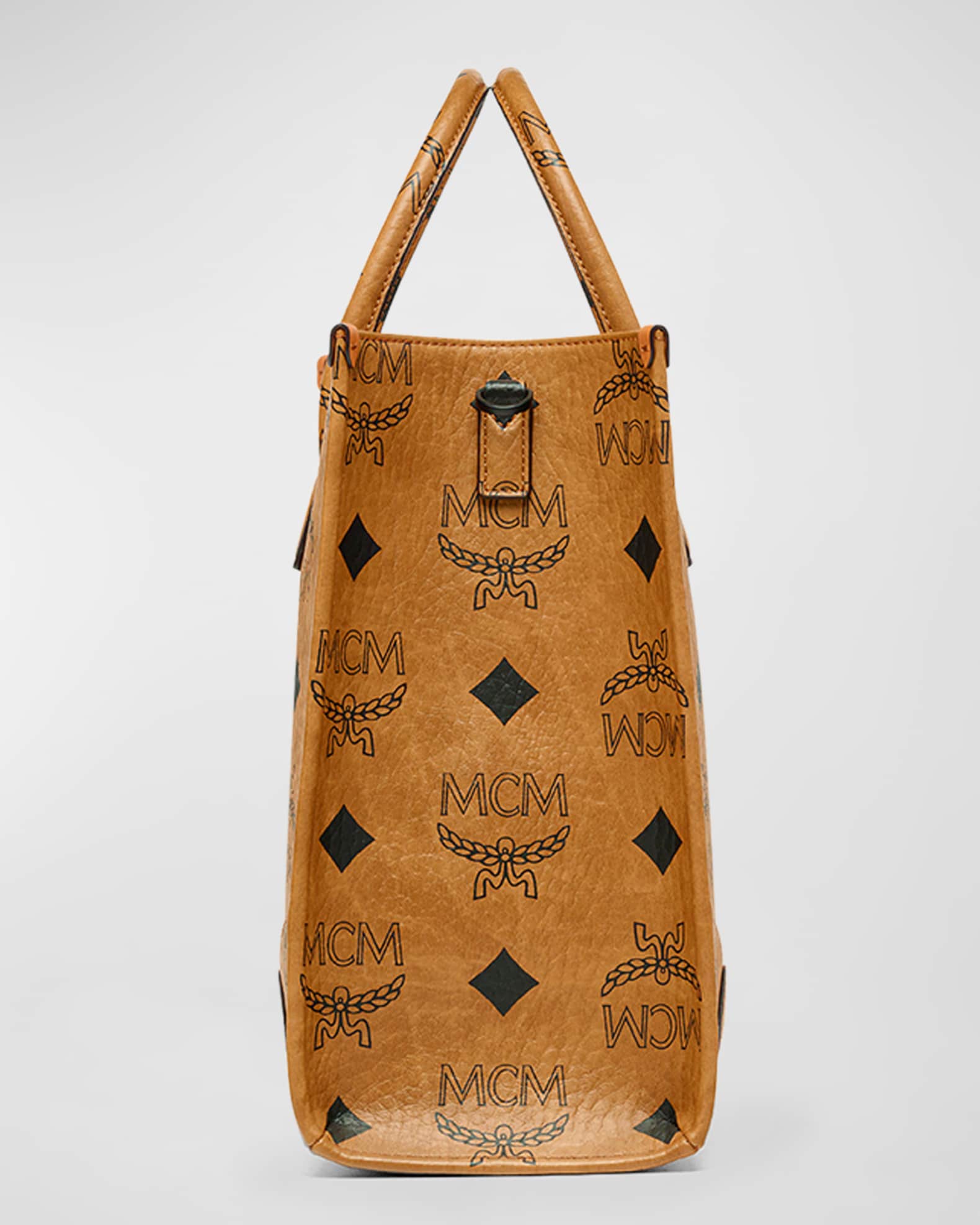 MCM Munchen Large Monogram Tote Bag Neiman Marcus