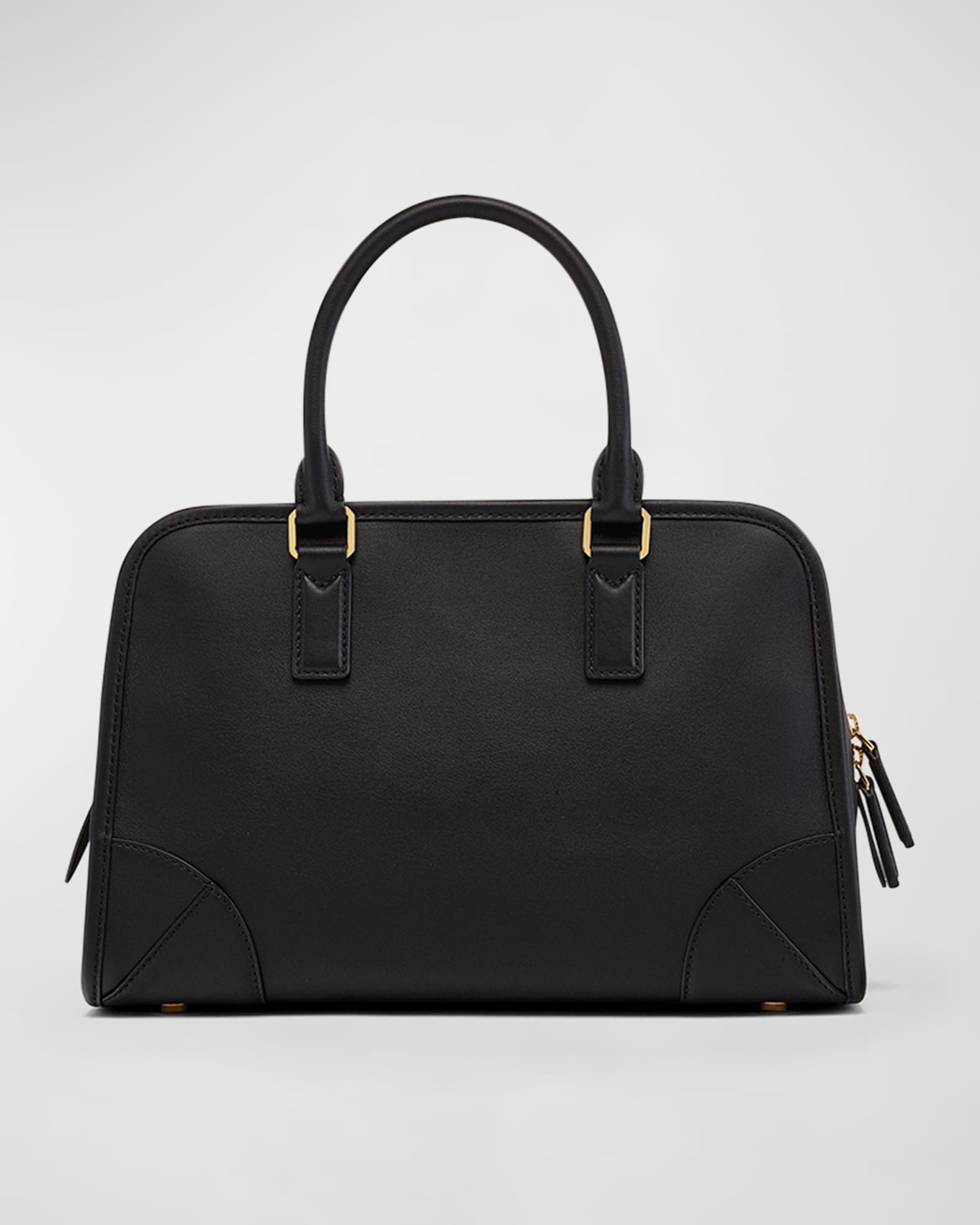 Saffiano leather top-handle bag
