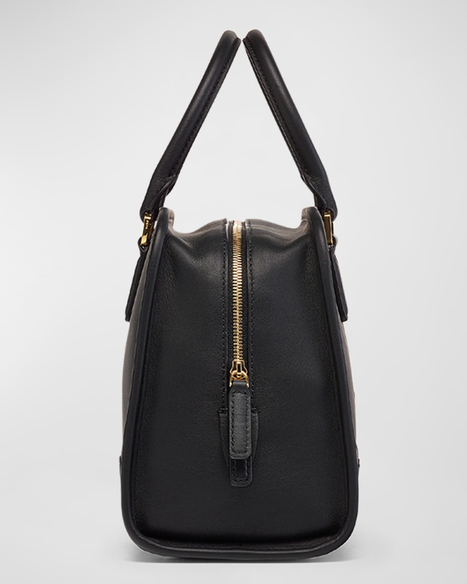 Boston leather handbag MCM Black in Leather - 33472057