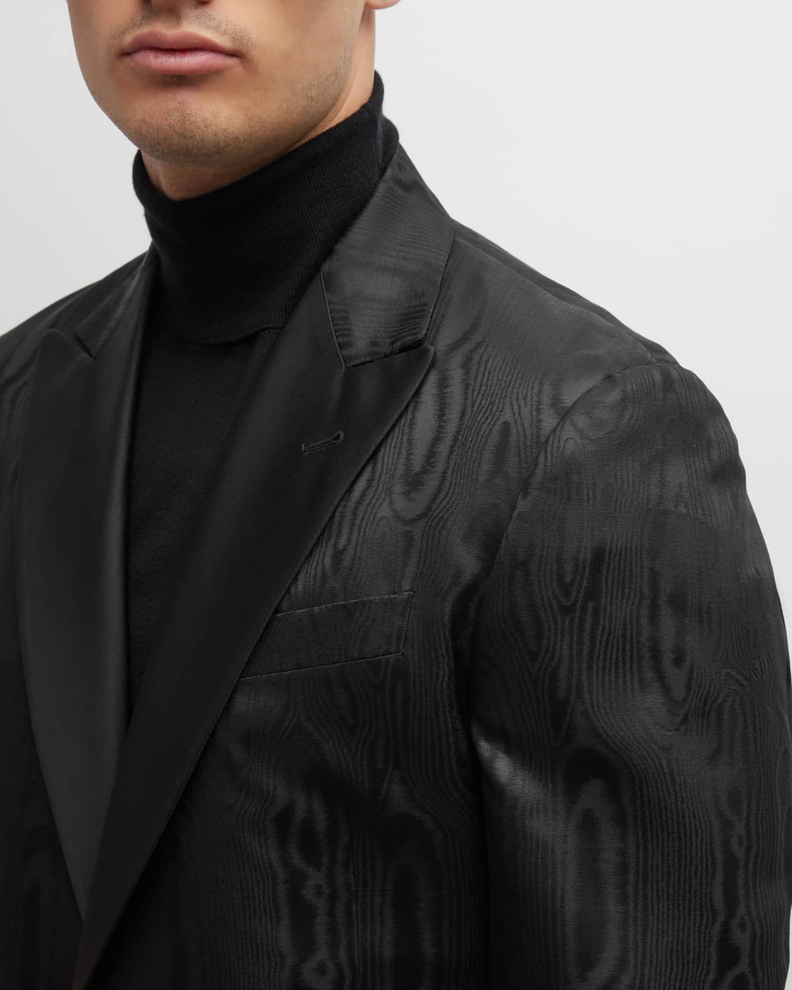 Armani Men's Jacquard Dinner Jacket Neiman Marcus