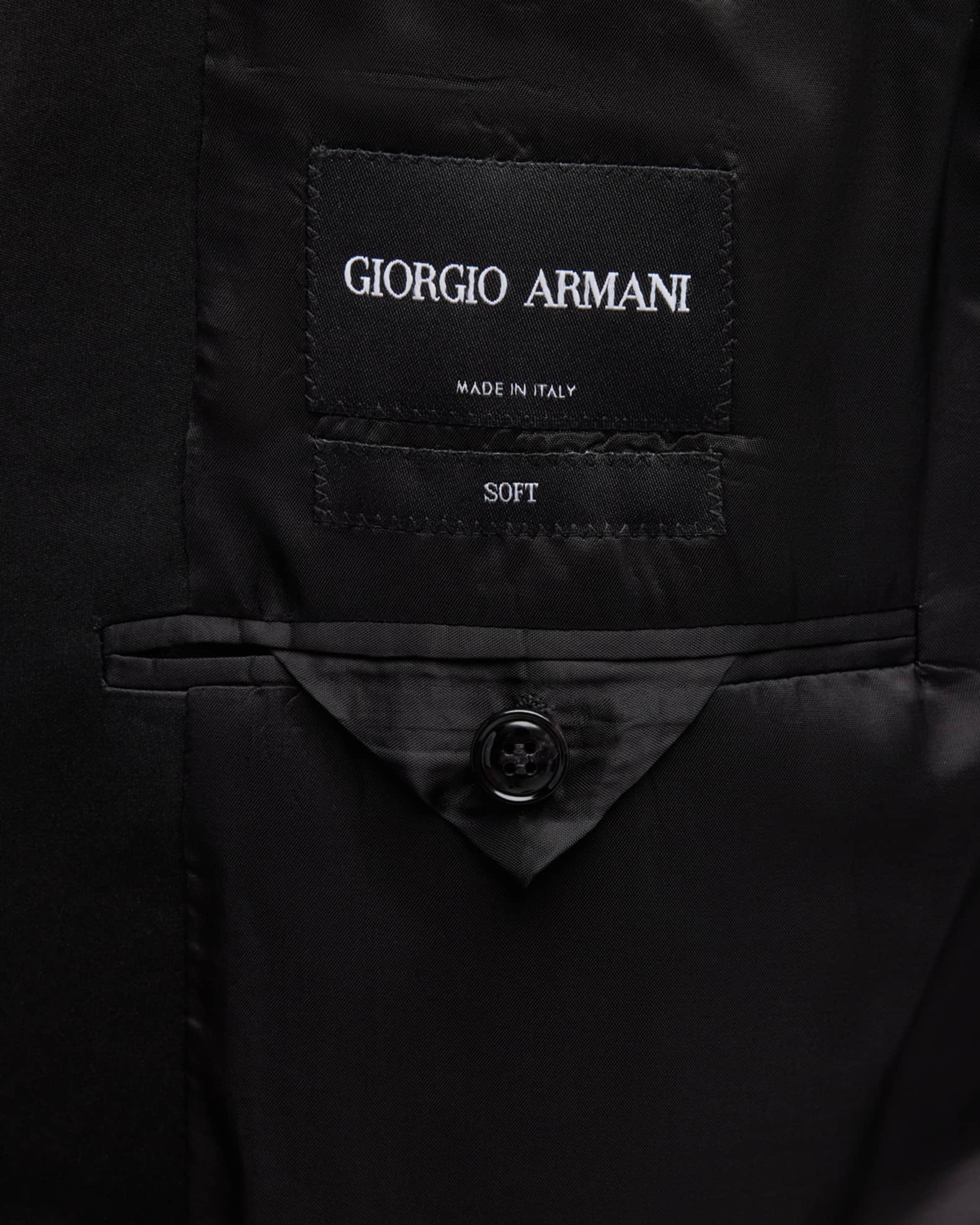 Giorgio Armani Men's Velvet Peak-Lapel Dinner Jacket | Neiman Marcus