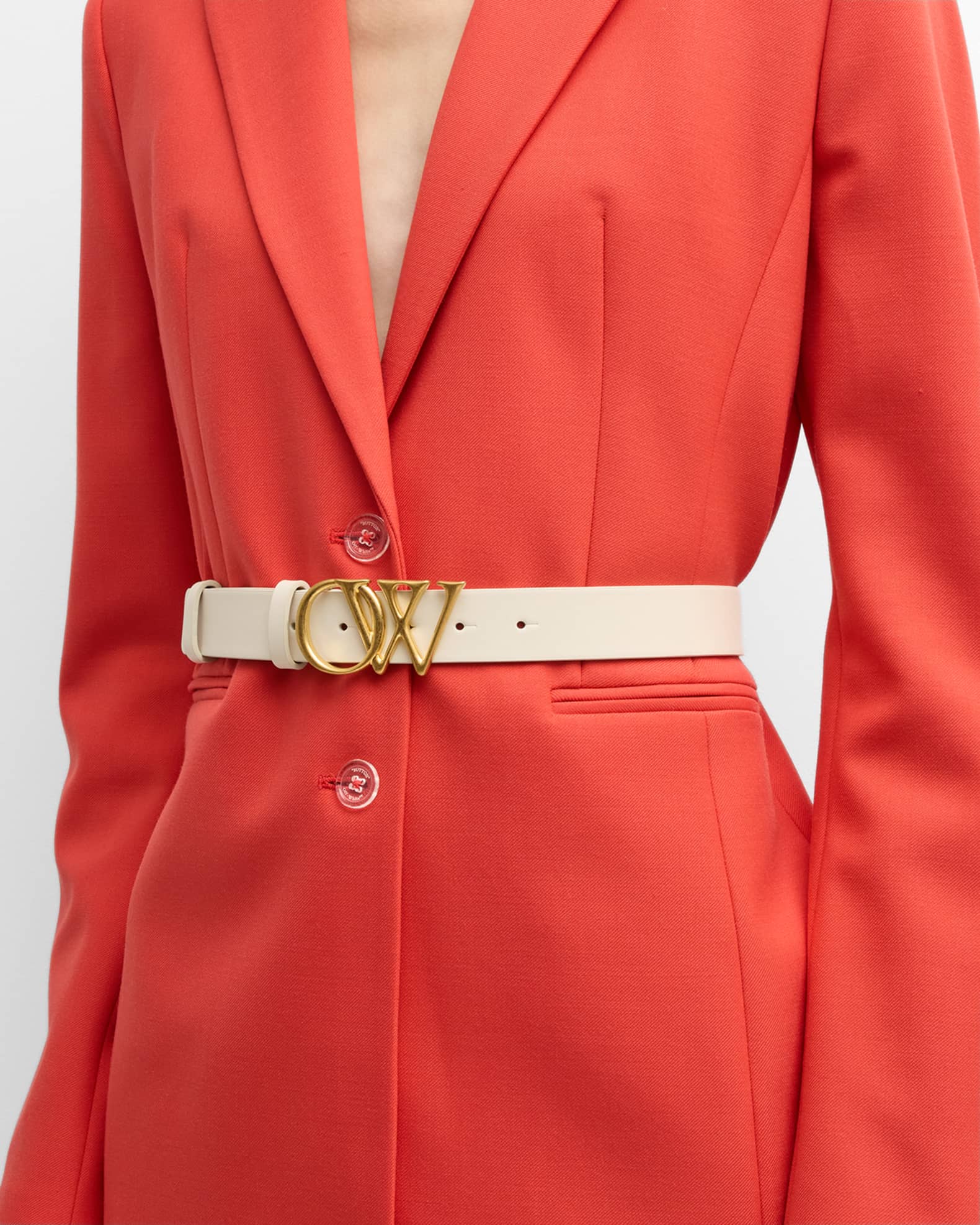 Neiman marcus off white belt shop