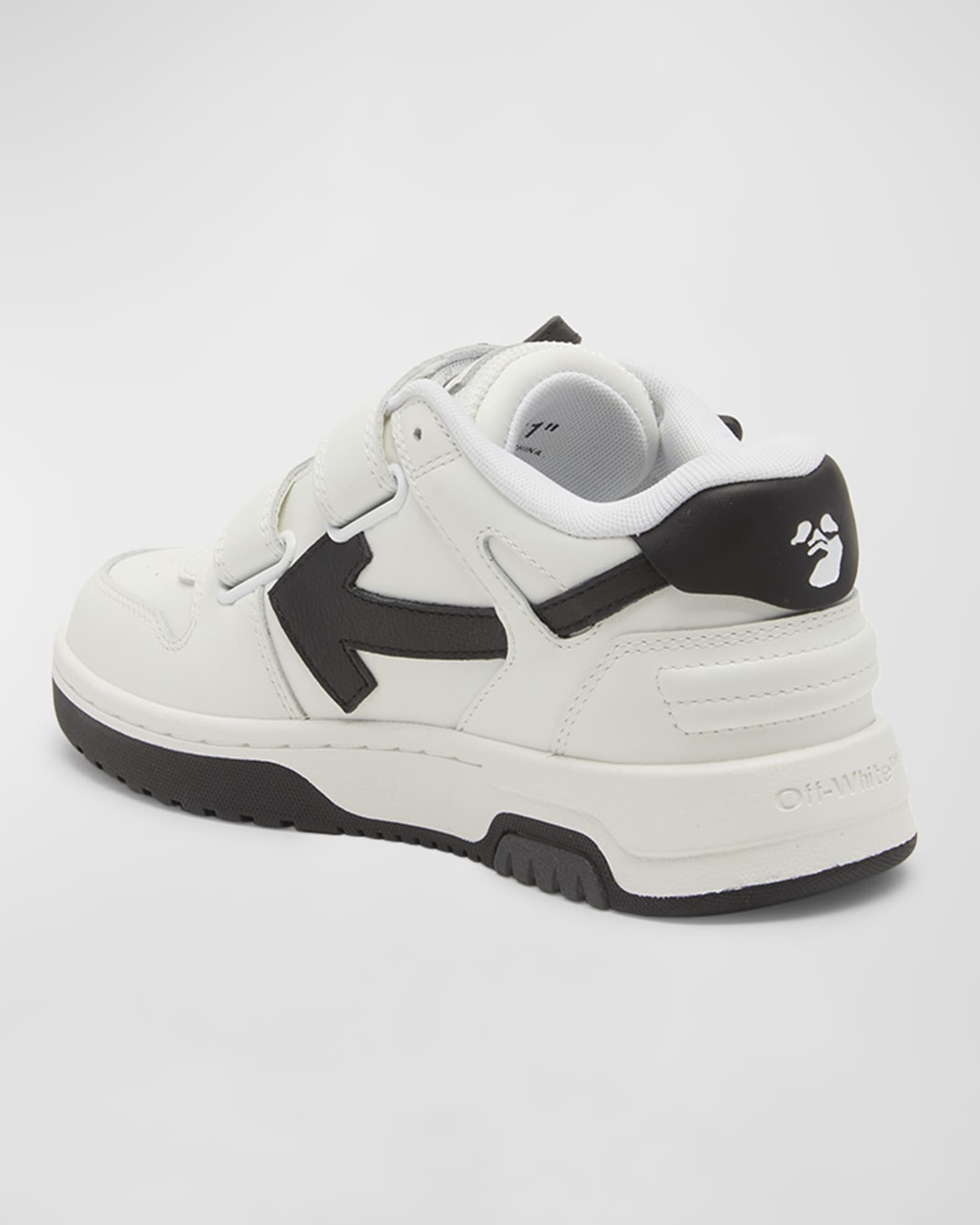 Off White Kid s Out Of Office Leather Low Top Sneakers Baby Neiman Marcus