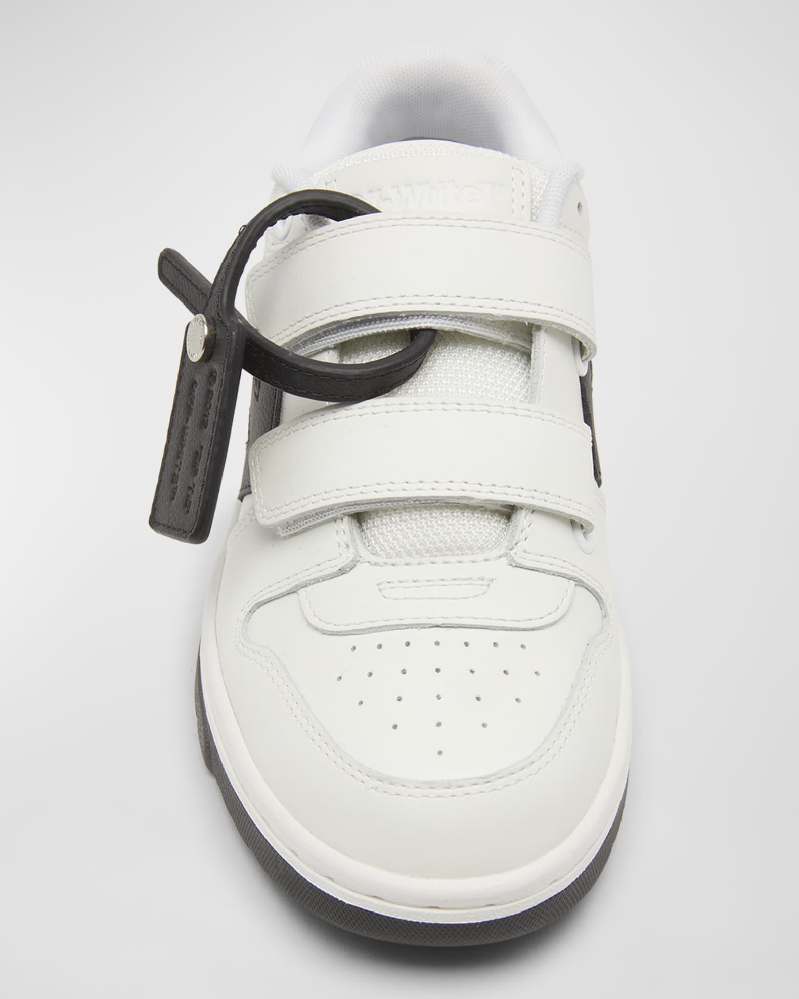 Off White Kid s Out Of Office Leather Low Top Sneakers Baby Neiman Marcus