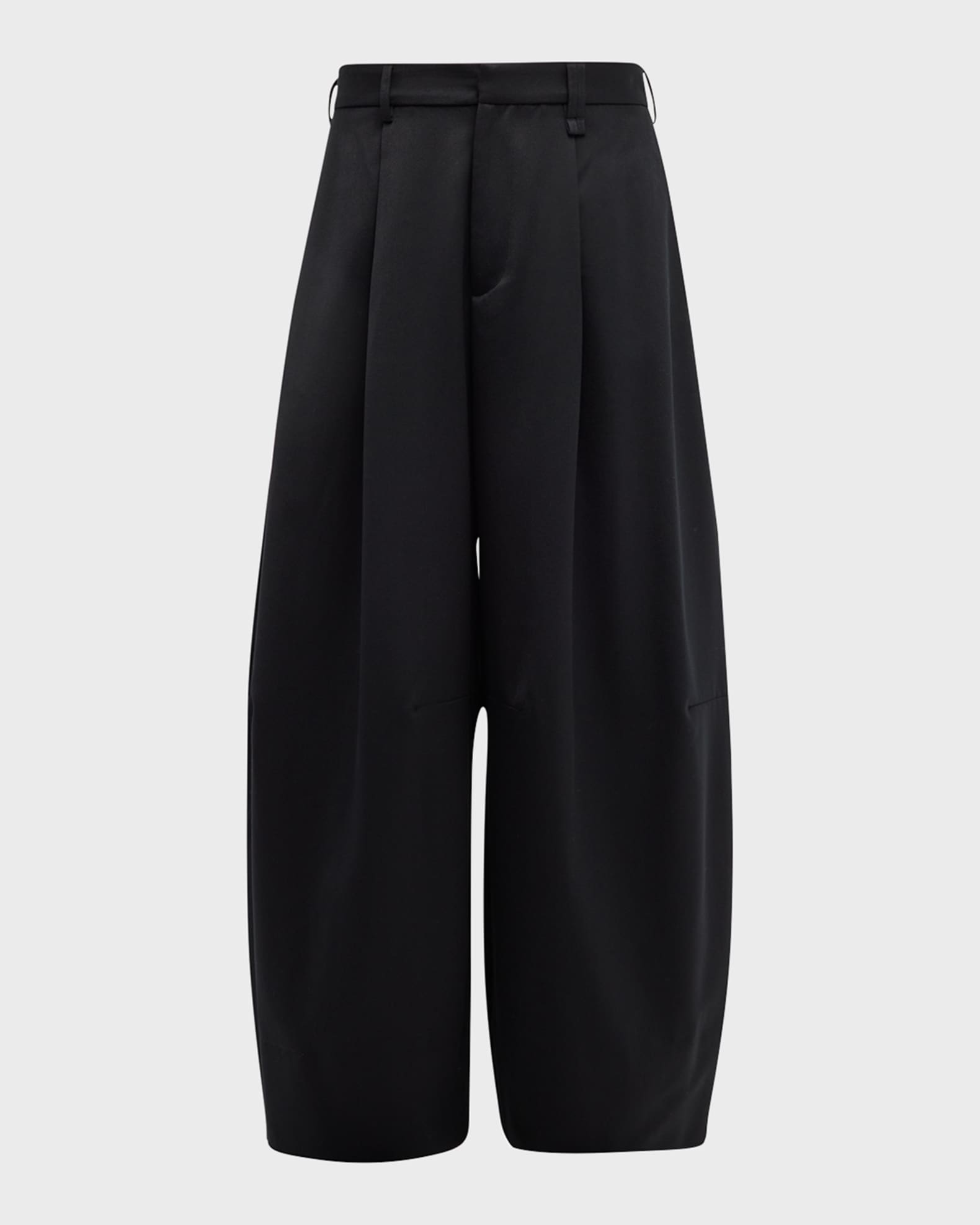 Simone Rocha Men's Wide-Leg Wool Pants | Neiman Marcus