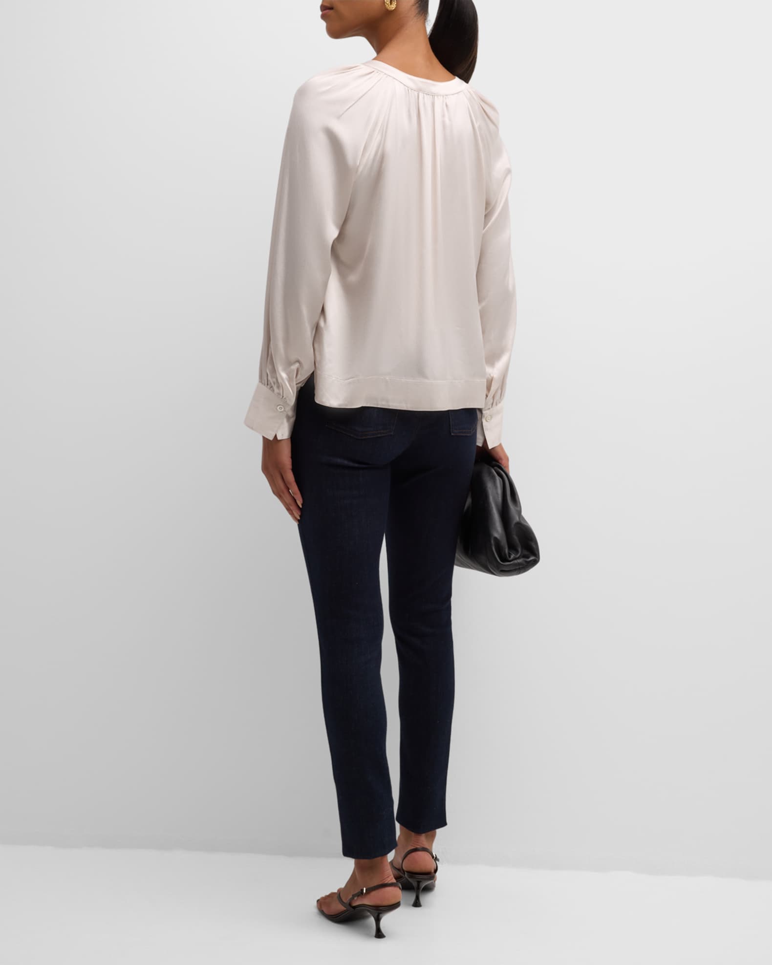 Rails Bali Wrap Blouse- White