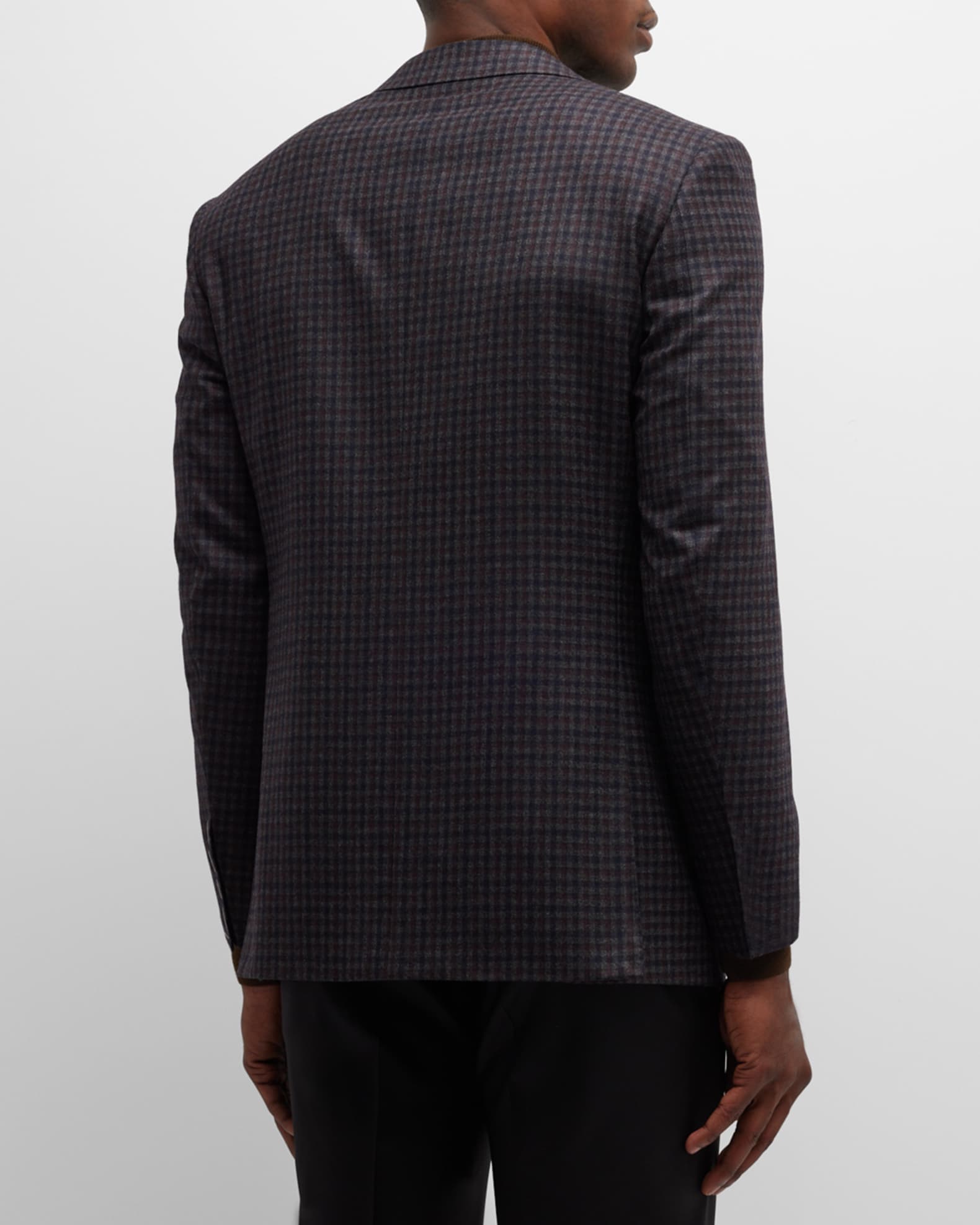 Canali Men's Check Wool Sport Coat Neiman Marcus