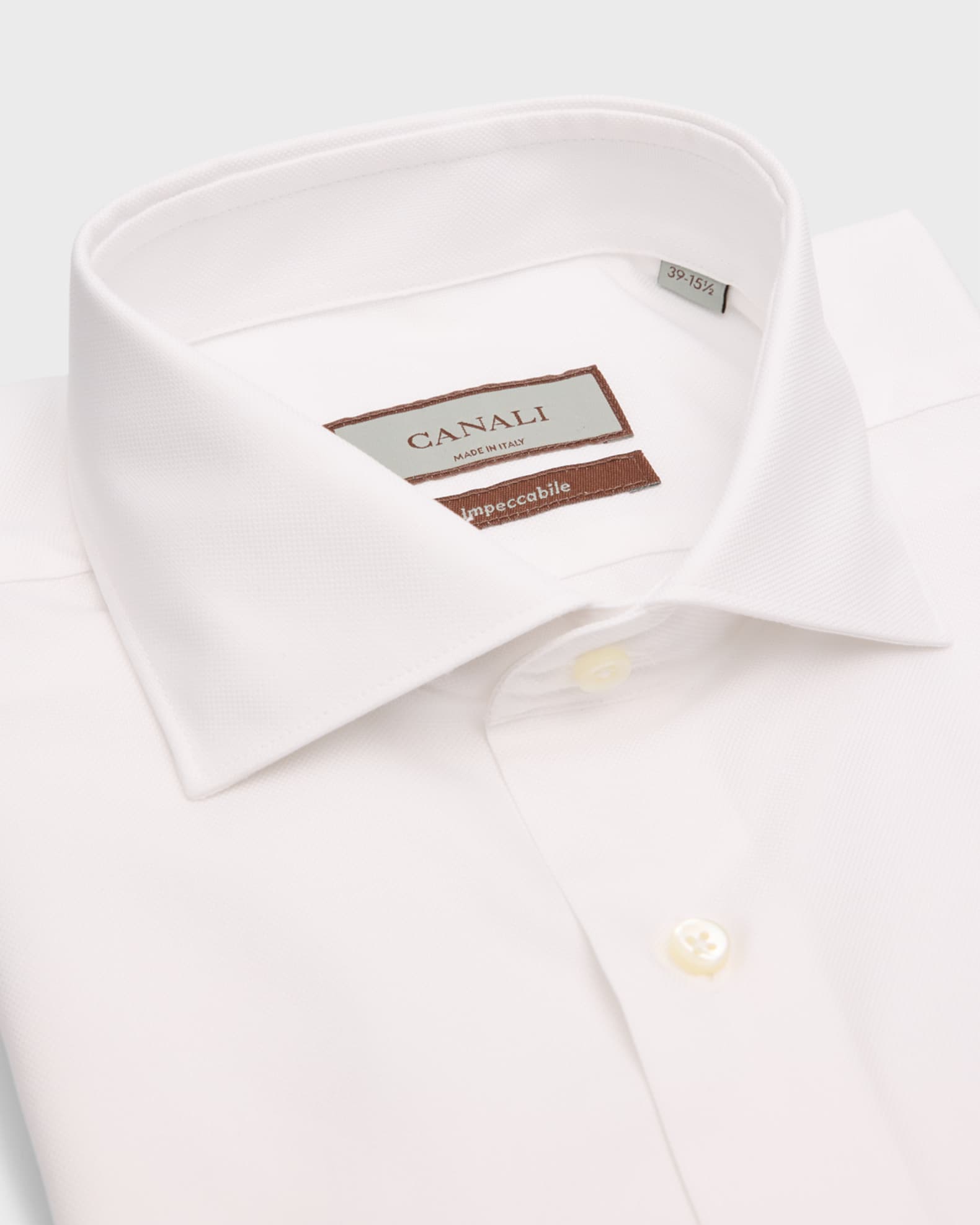Canali Men s Impeccabile Cotton Pique Dress Shirt Neiman Marcus