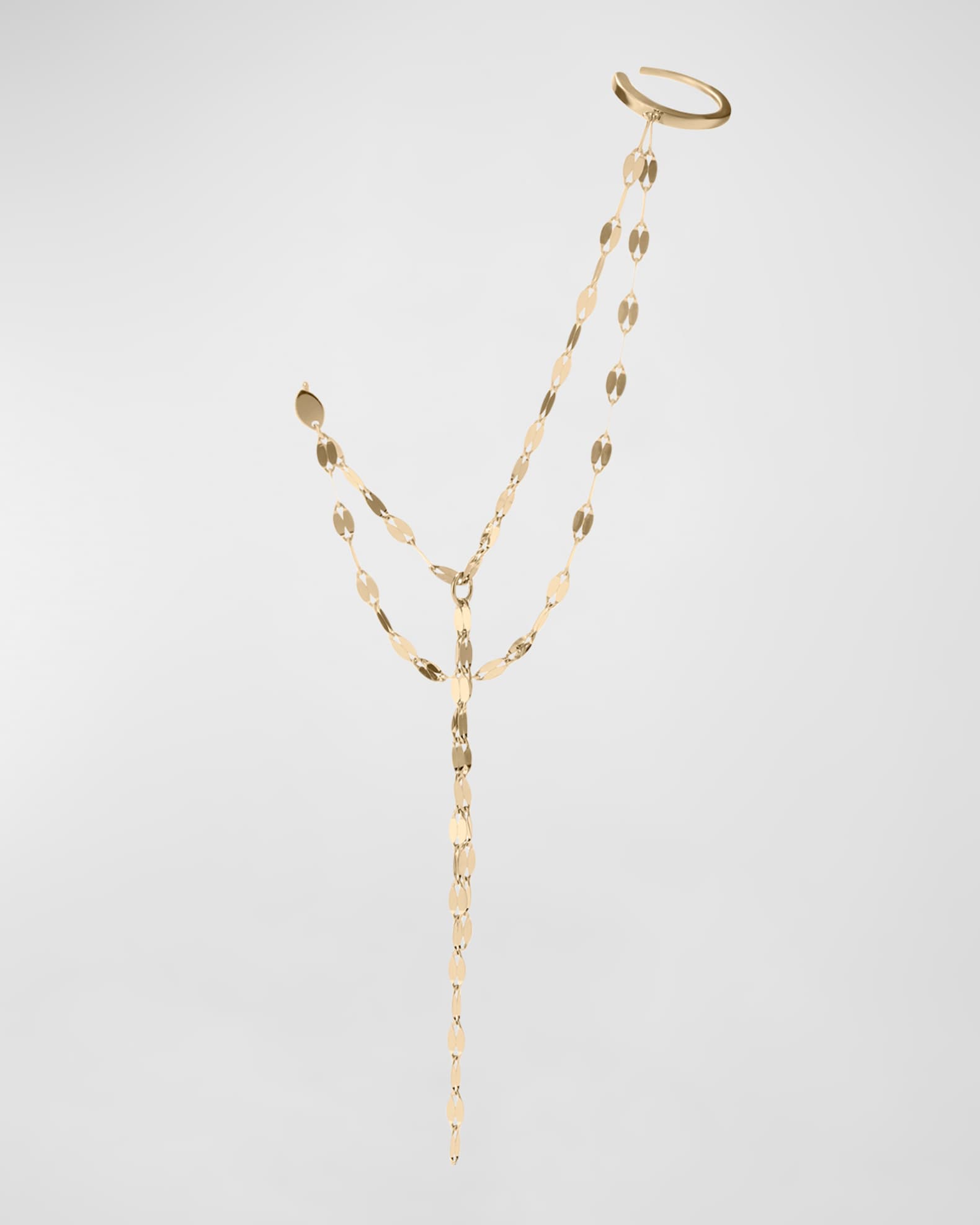 LANA Mega Gloss Blake 2-Part Ear Cuff, Single