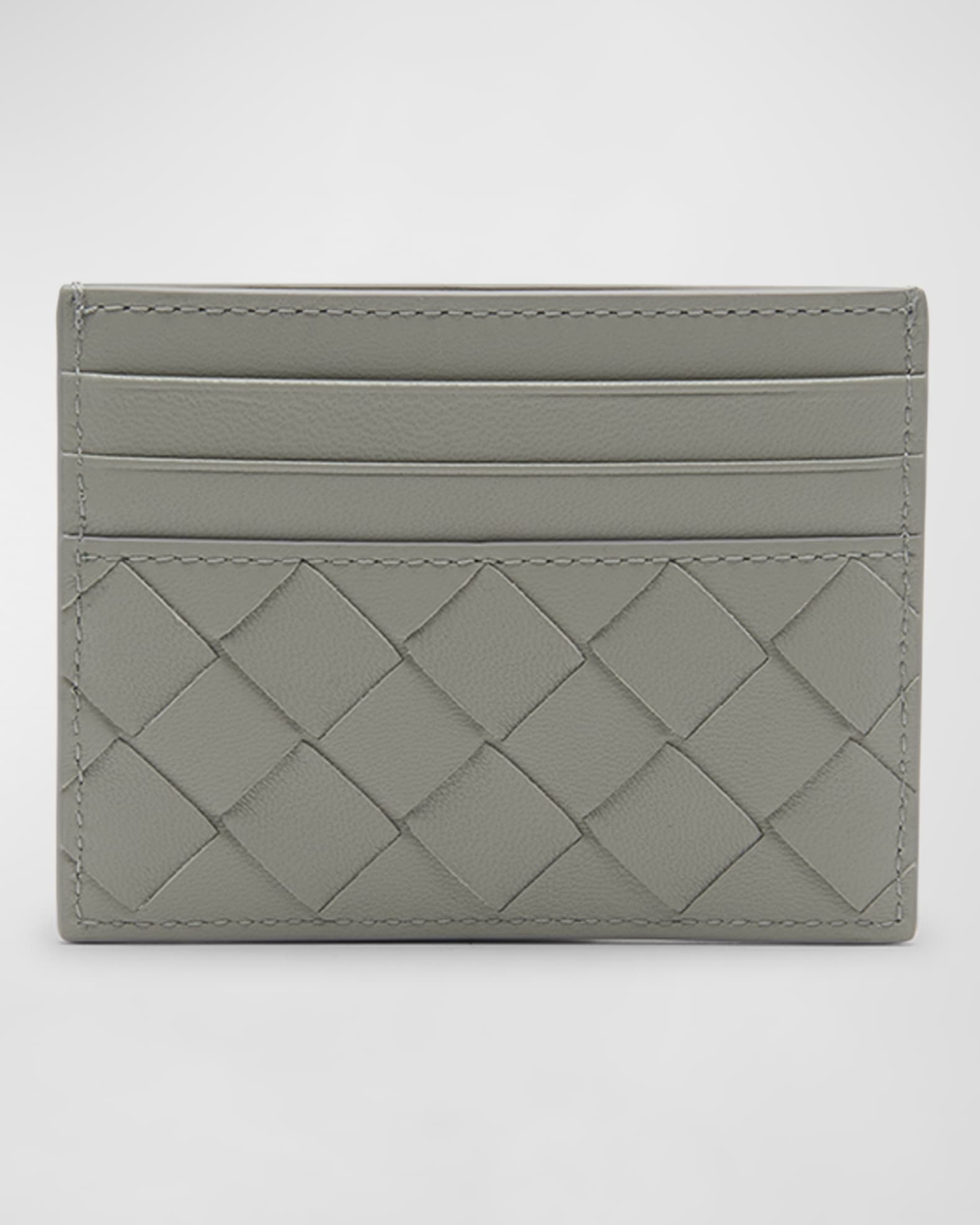 Bottega Veneta Black Credit Card Case