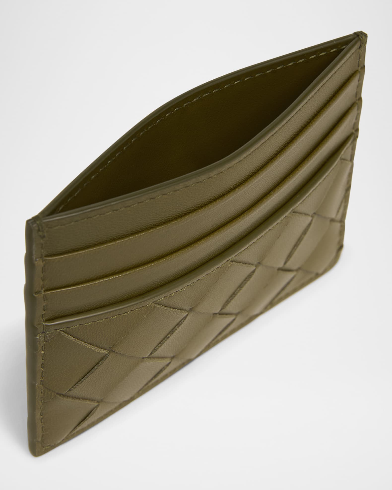 Bottega Veneta Intrecciato Credit Card Case | Neiman Marcus