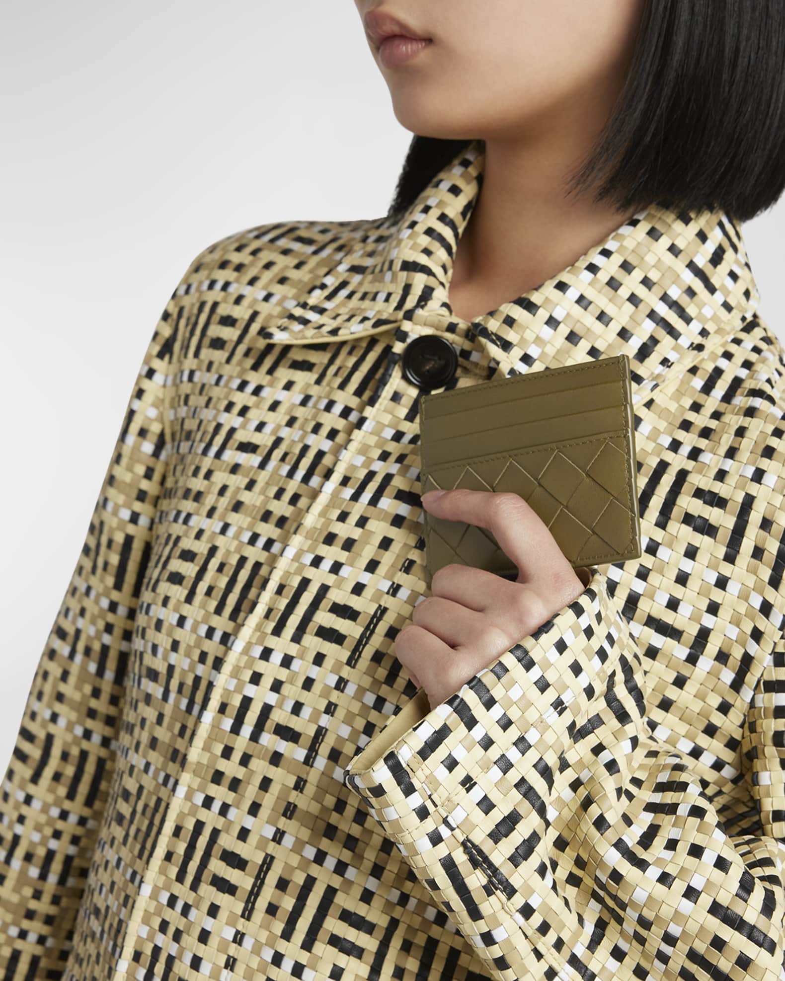 Bottega Veneta Intrecciato Credit Card Case | Neiman Marcus