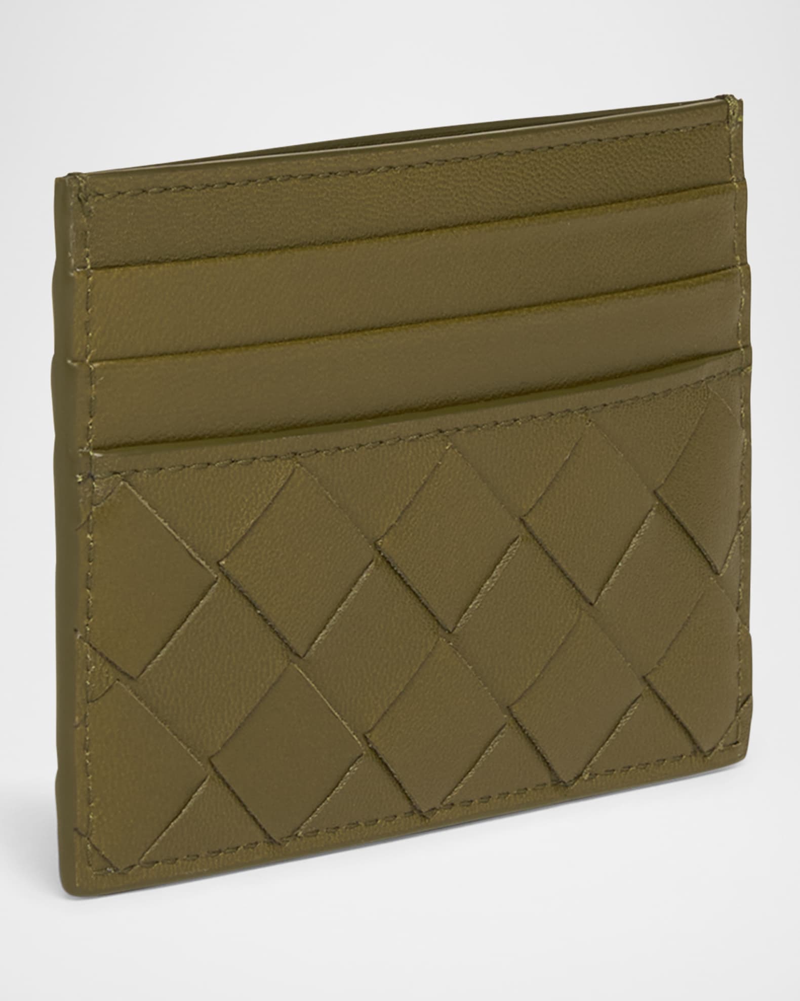 Bottega Veneta Intrecciato Credit Card Case | Neiman Marcus