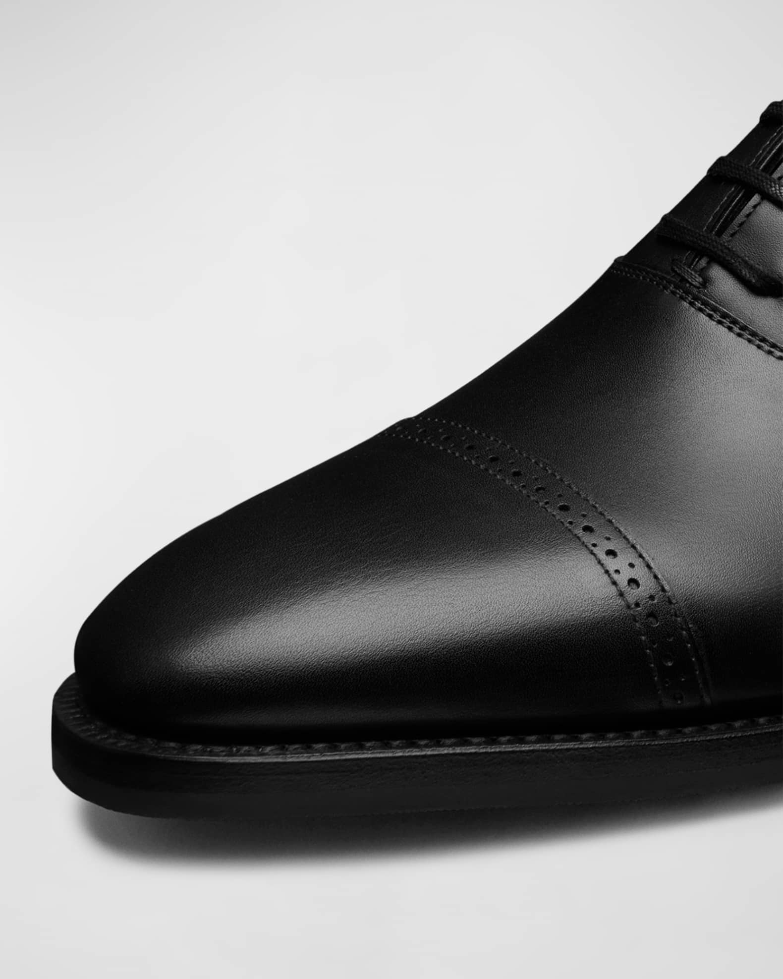 John Lobb Men's Bristol Cap-Toe Oxford Loafers | Neiman Marcus