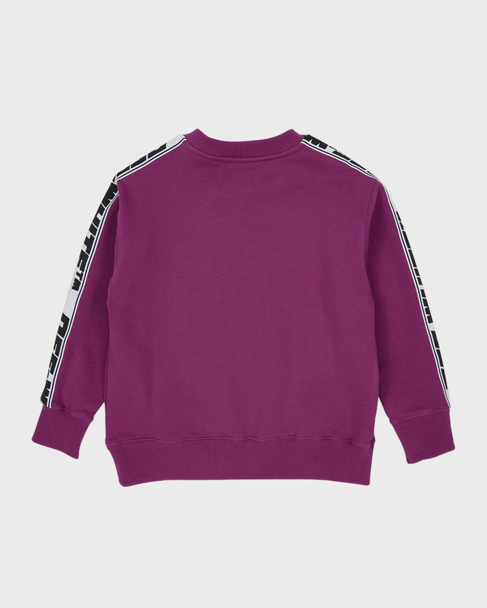 Logo tape crewneck sweatshirt 2025
